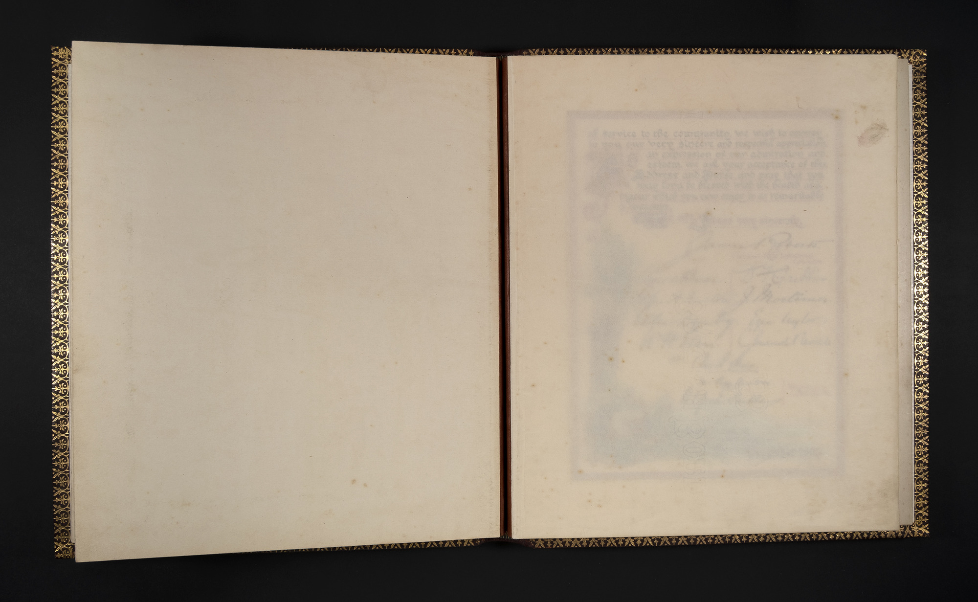 George Morrell's Presentation Book: Pages 8 and 9