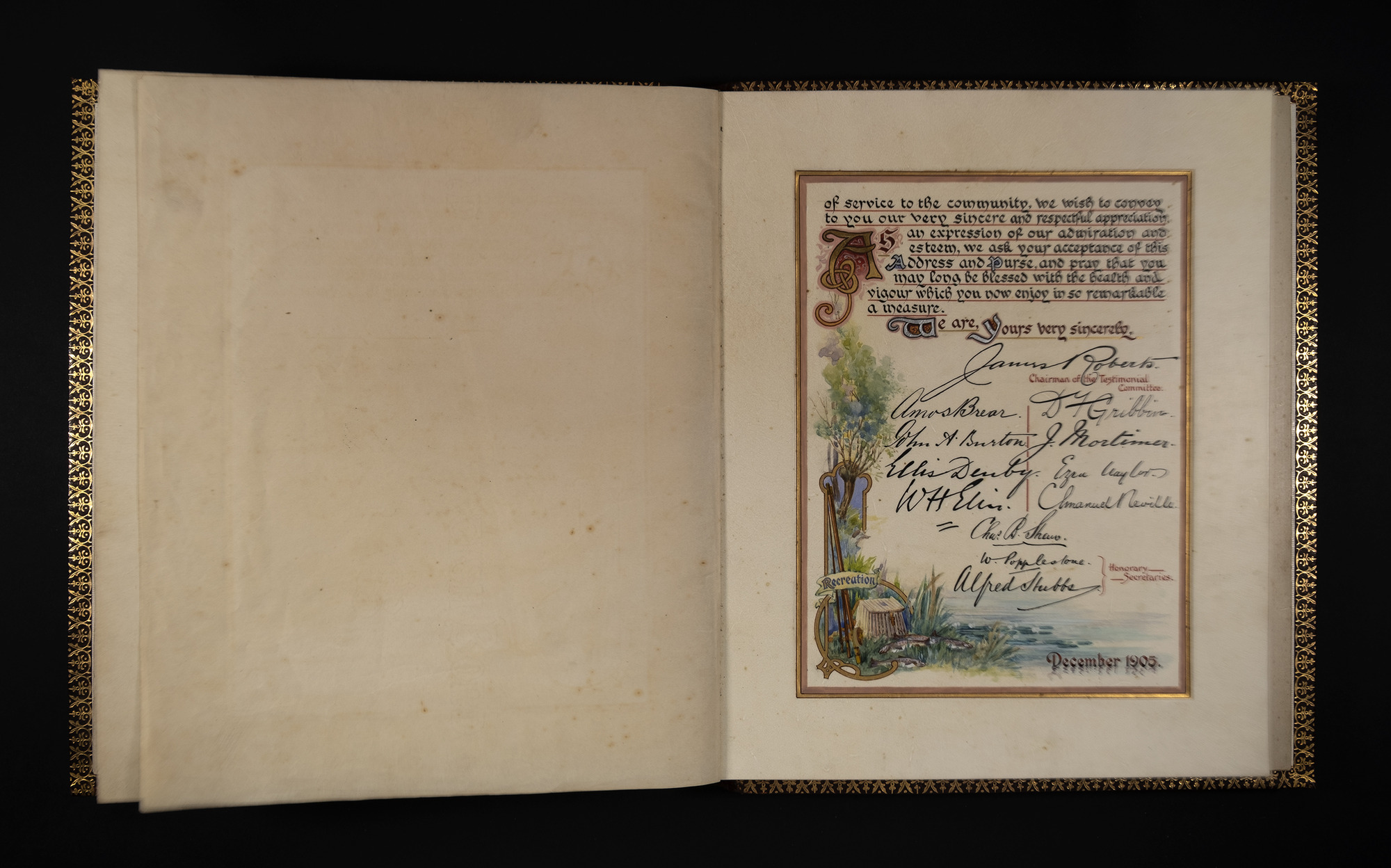 George Morrell's Presentation Book: Pages 10 and 11