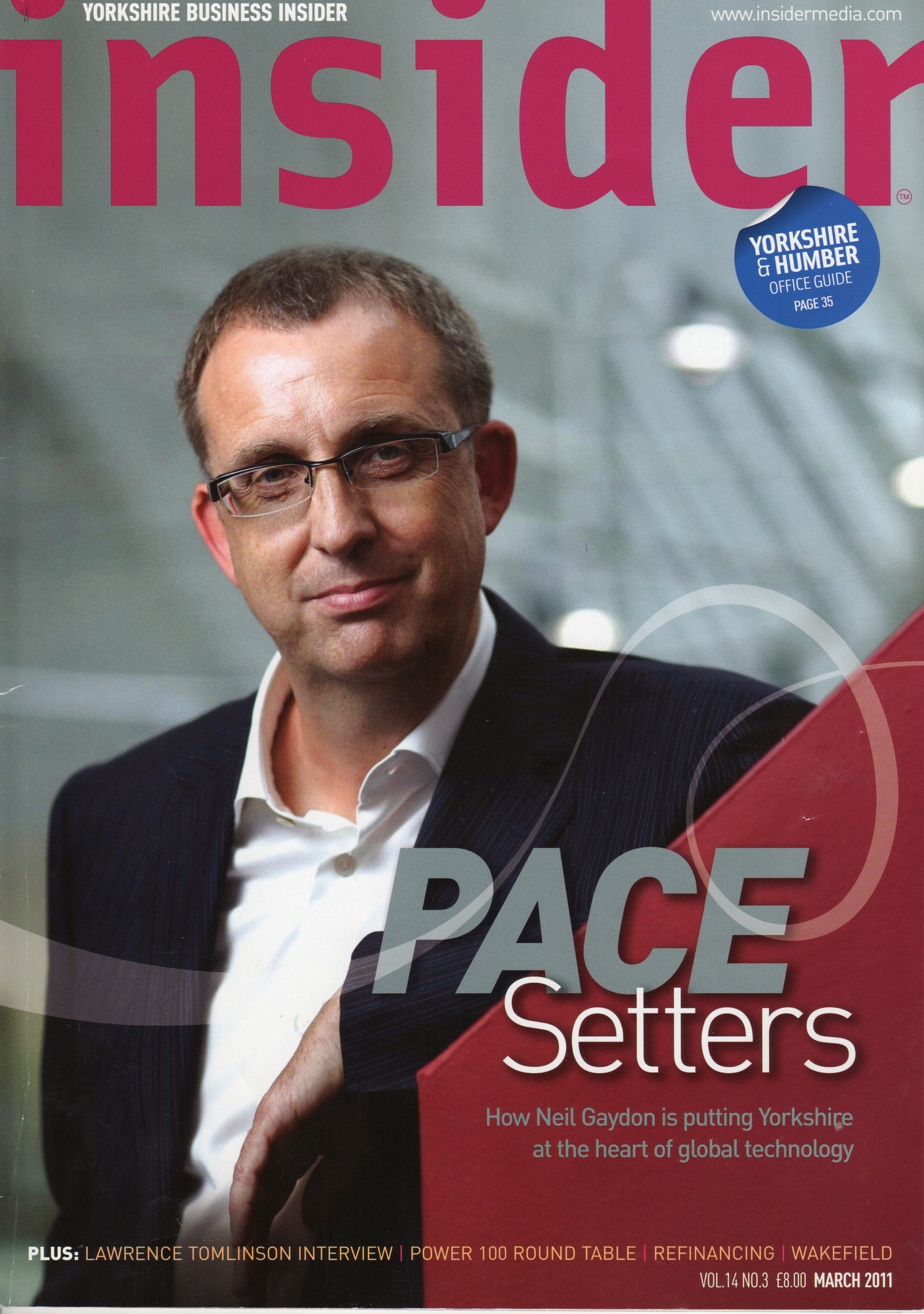 Insider Magazine Vol 14 no.3 March 2011