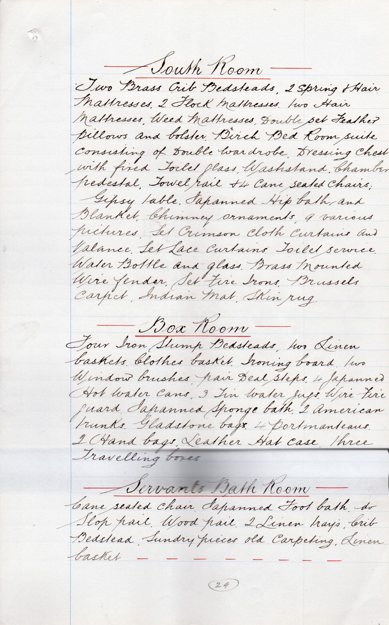Inventory of Milner Field: Page 29
