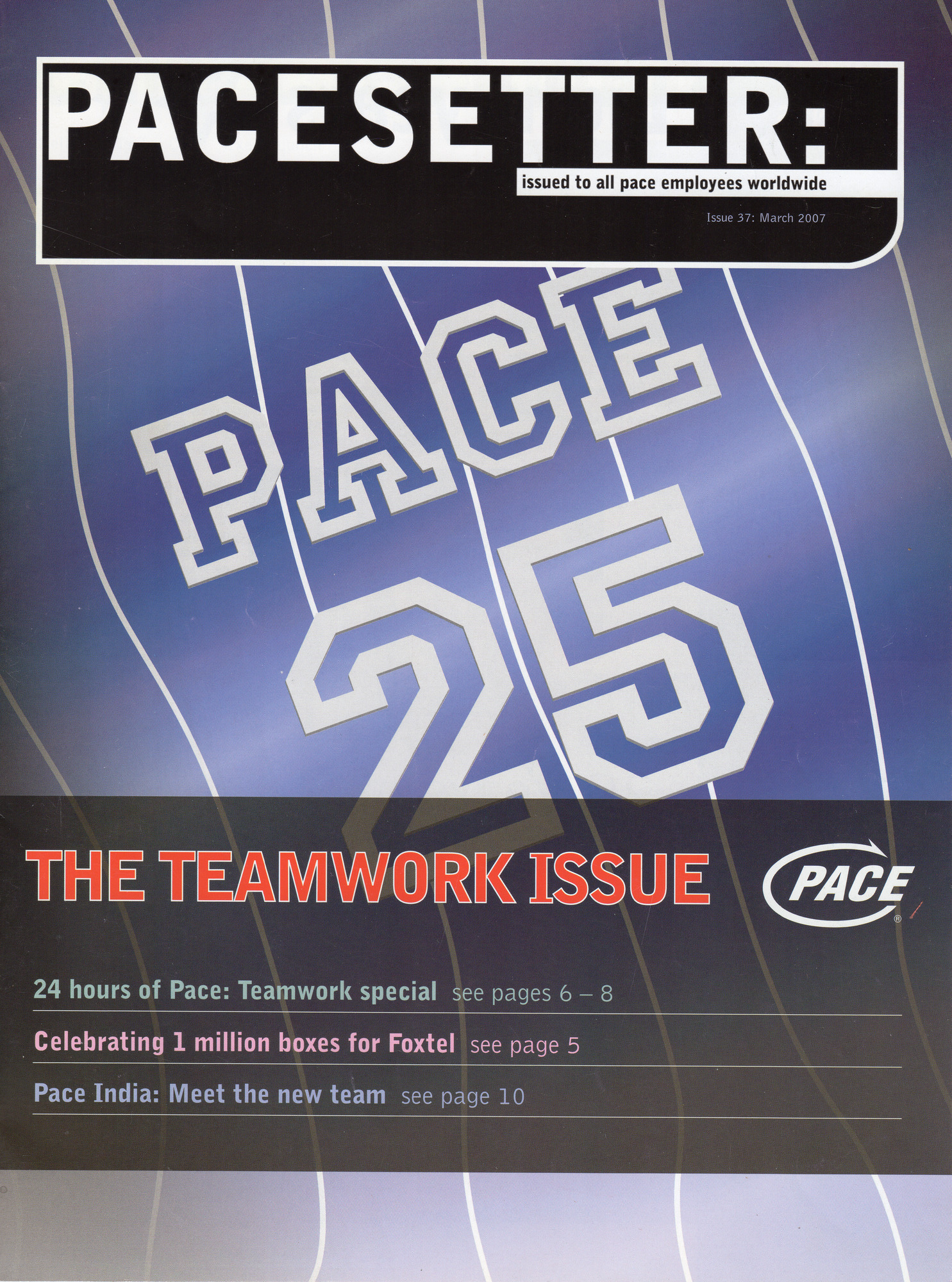 Pacesetter magazine Issue 37 March 2007
