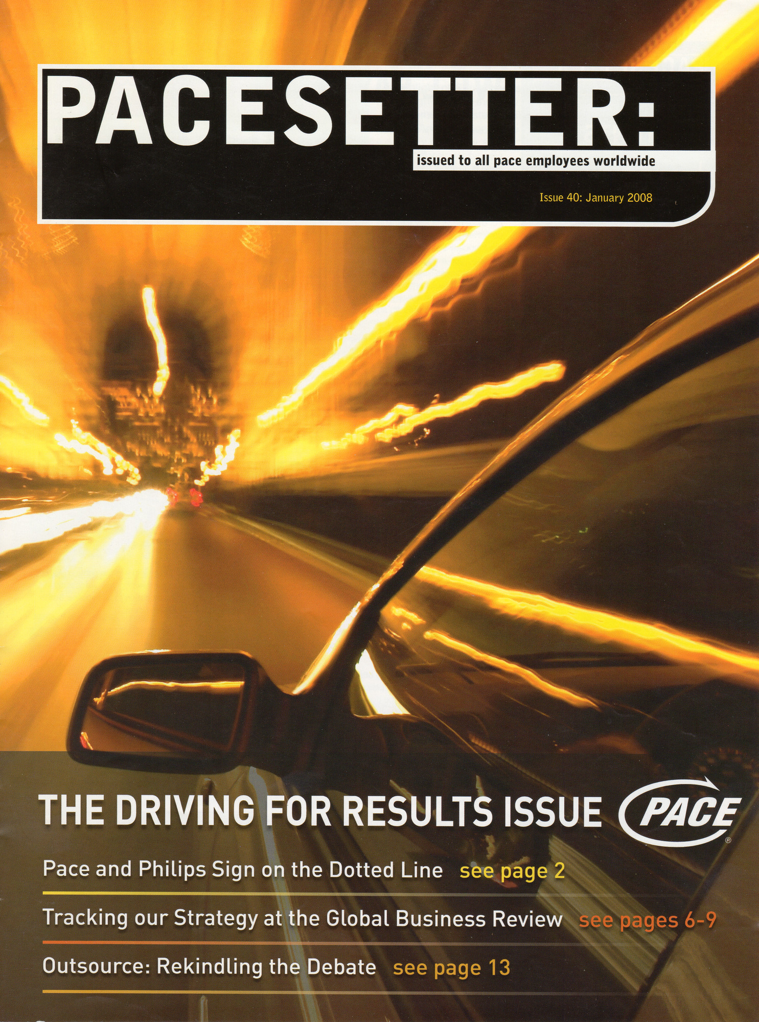 Pacesetter magazine Issue 40 January 2008