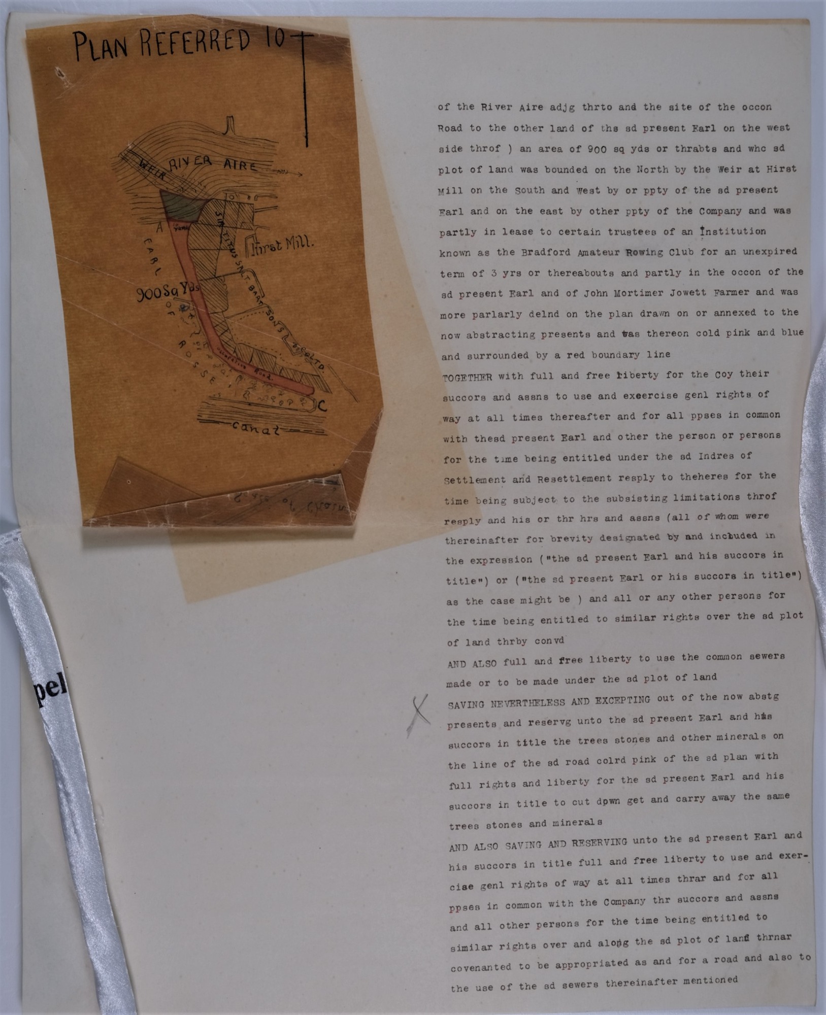 Part of a Mortgage contract