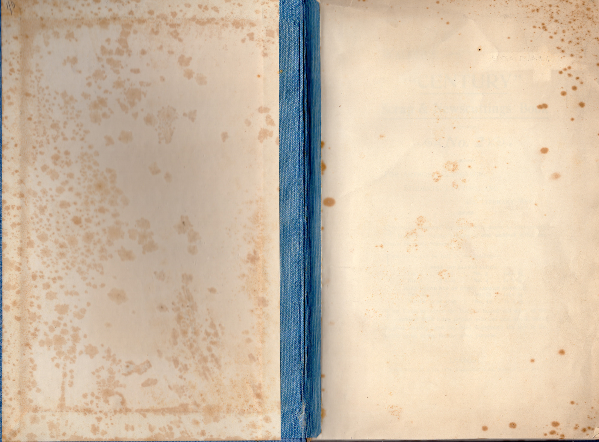 Reports of Speeches book, 1909