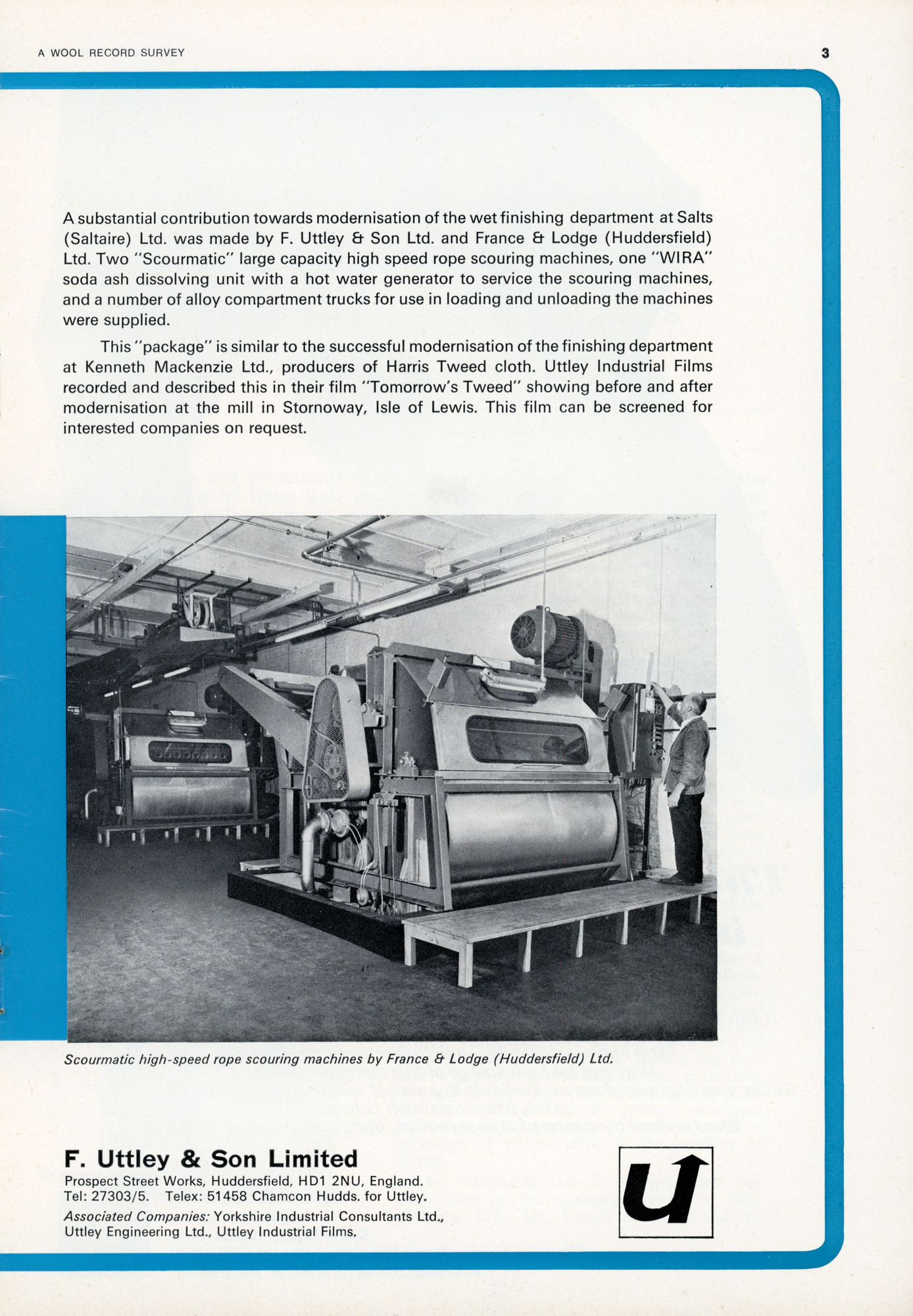 Salts (Saltaire) Ltd - A Wool Record Survey: Page 3