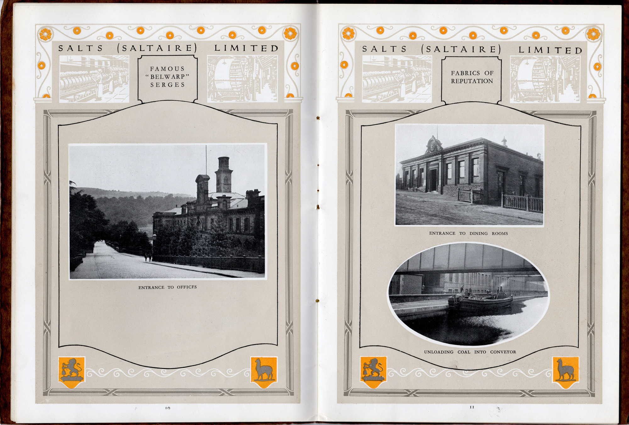 Salts (Saltaire) Ltd Brochure: Pages 10-11