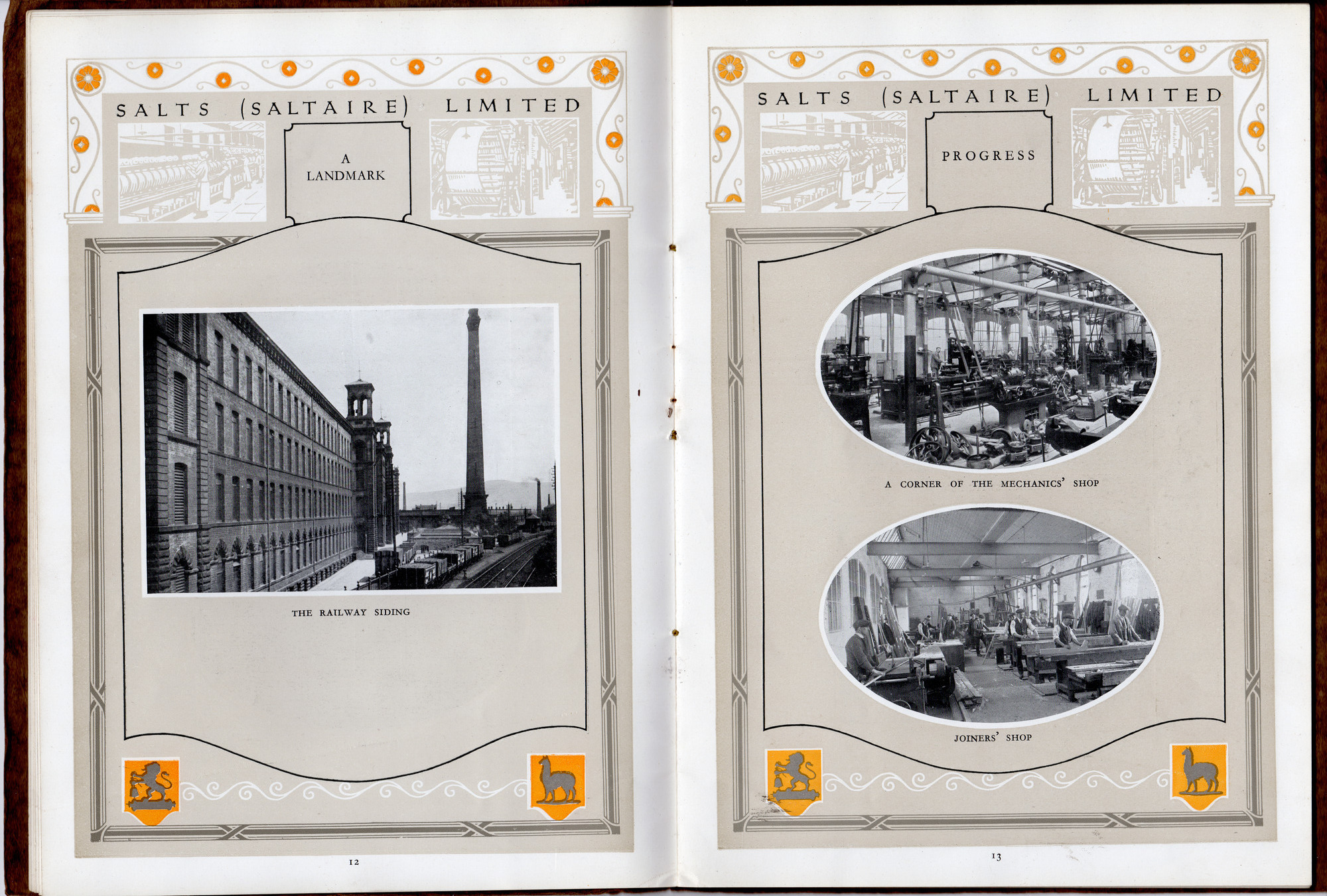Salts (Saltaire) Ltd Brochure: Pages 12-13