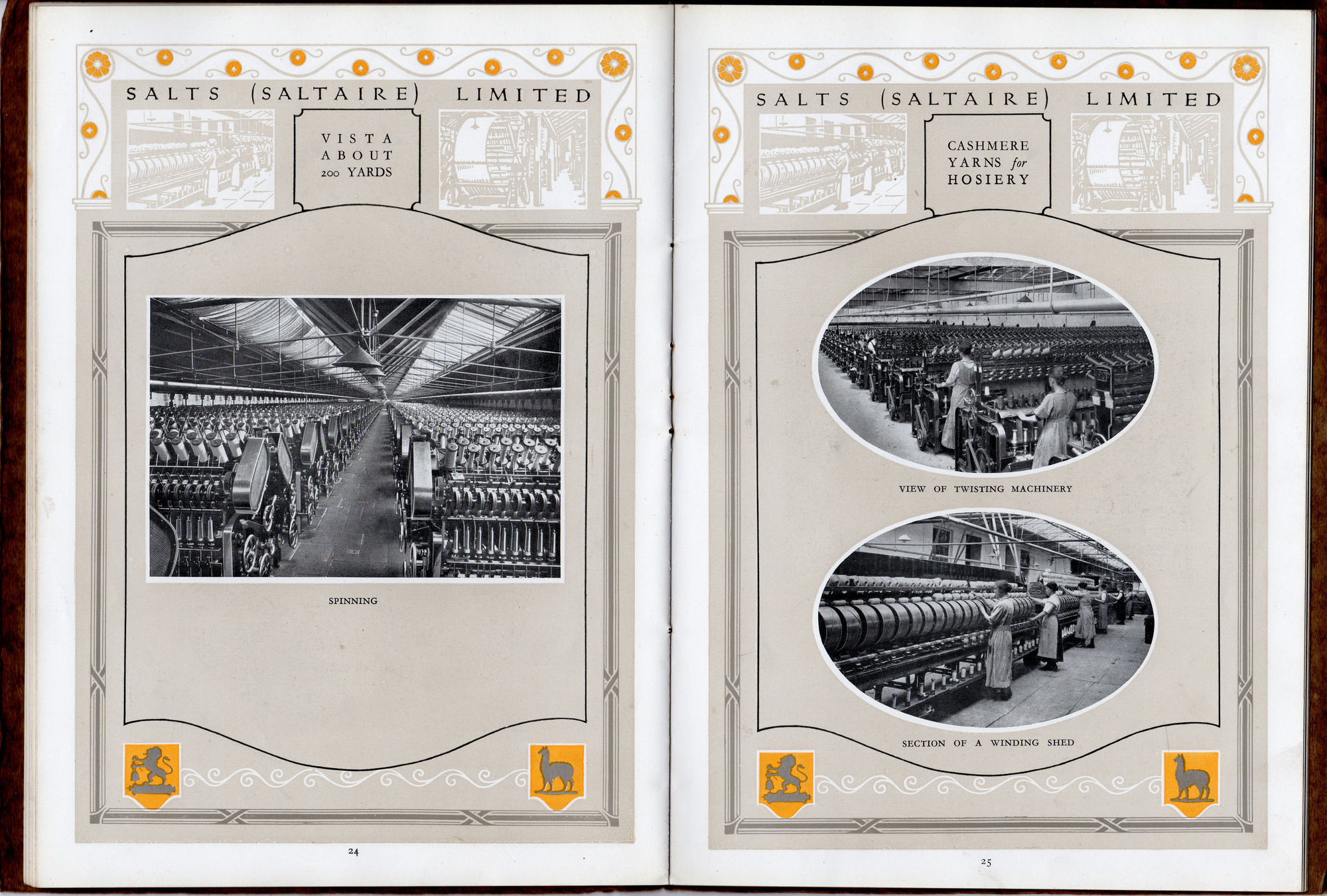 Salts (Saltaire) Ltd Brochure: Pages 24-25