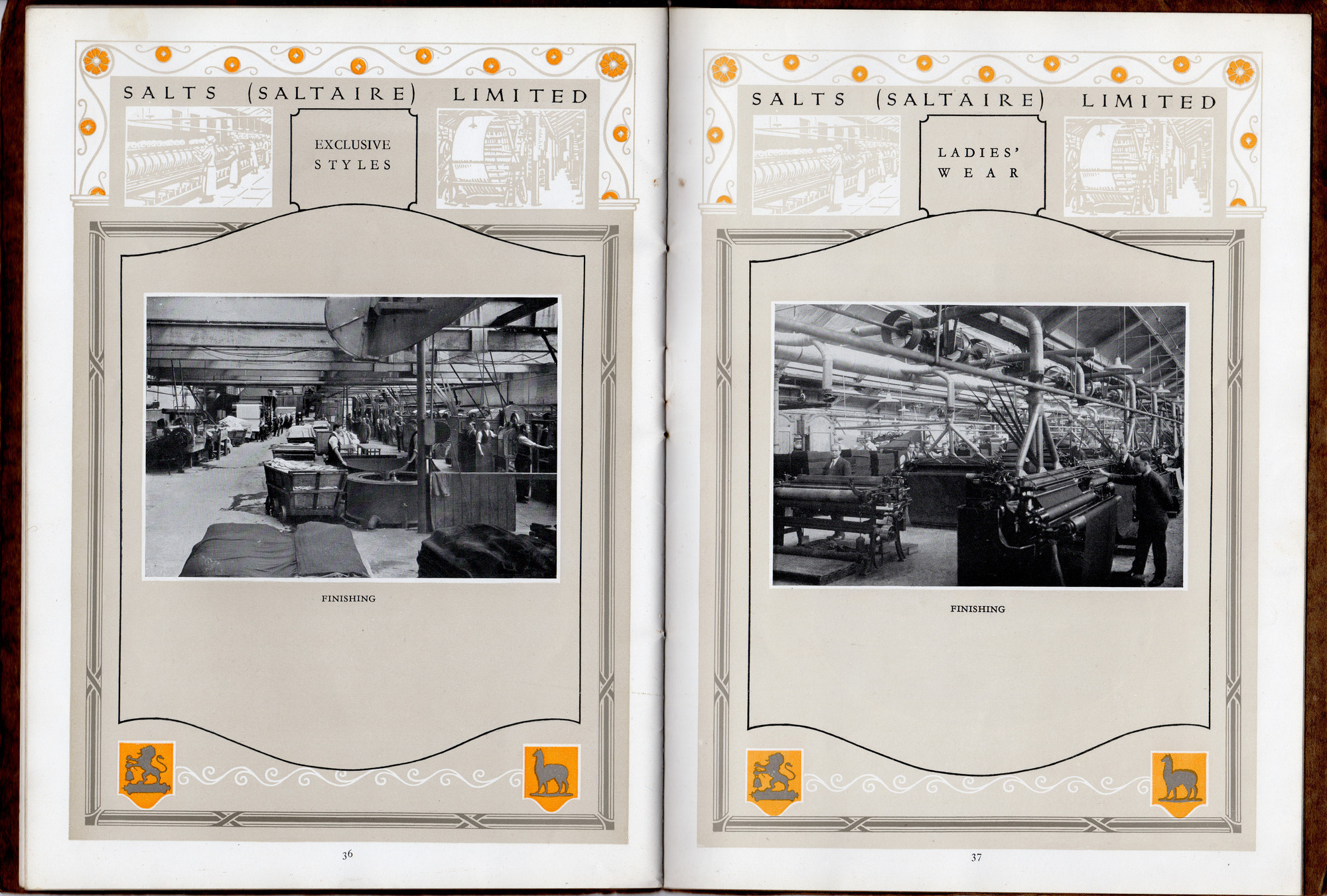 Salts (Saltaire) Ltd Brochure: Pages 36-37