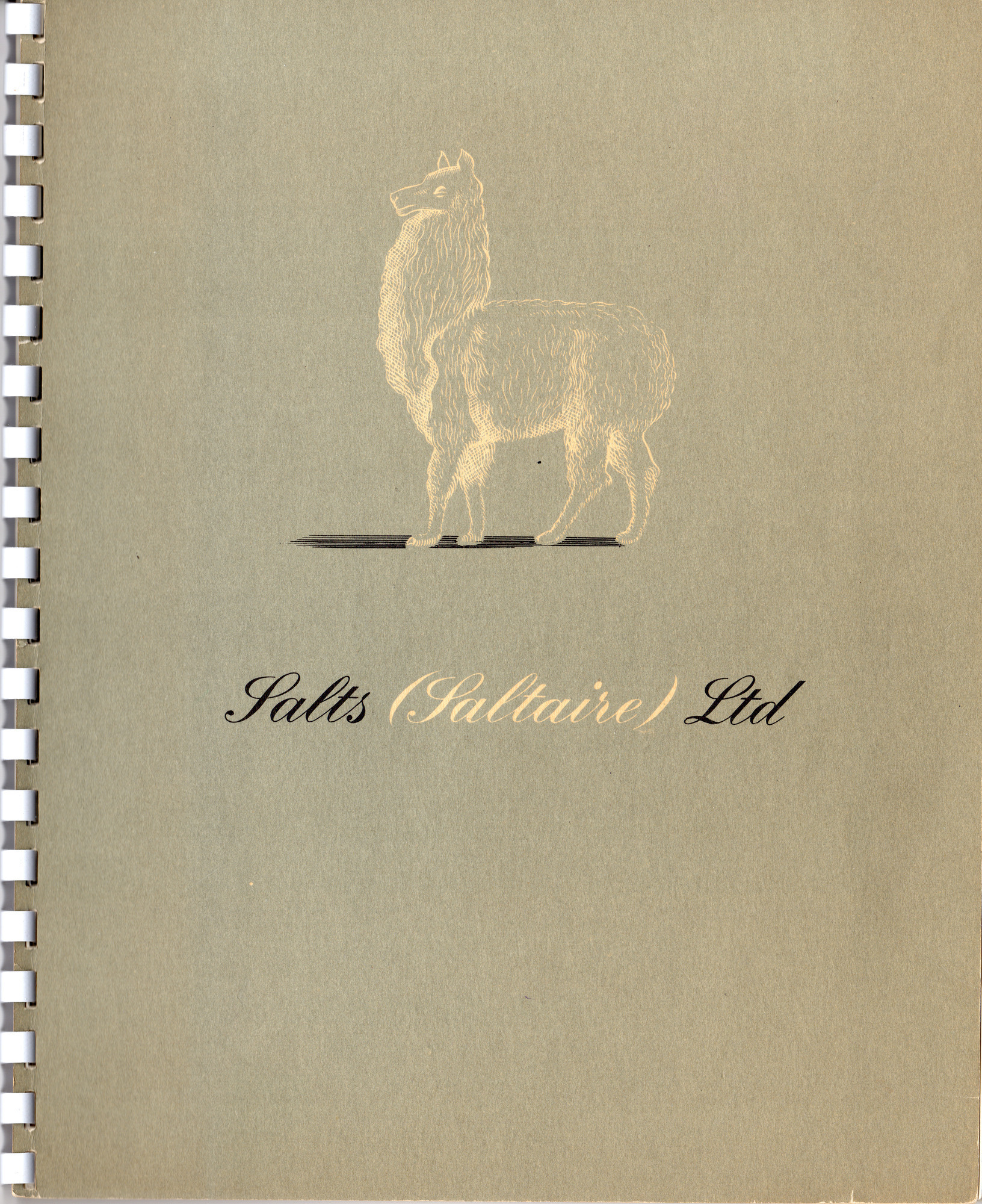 Salts (Saltaire) Ltd marketing booklet