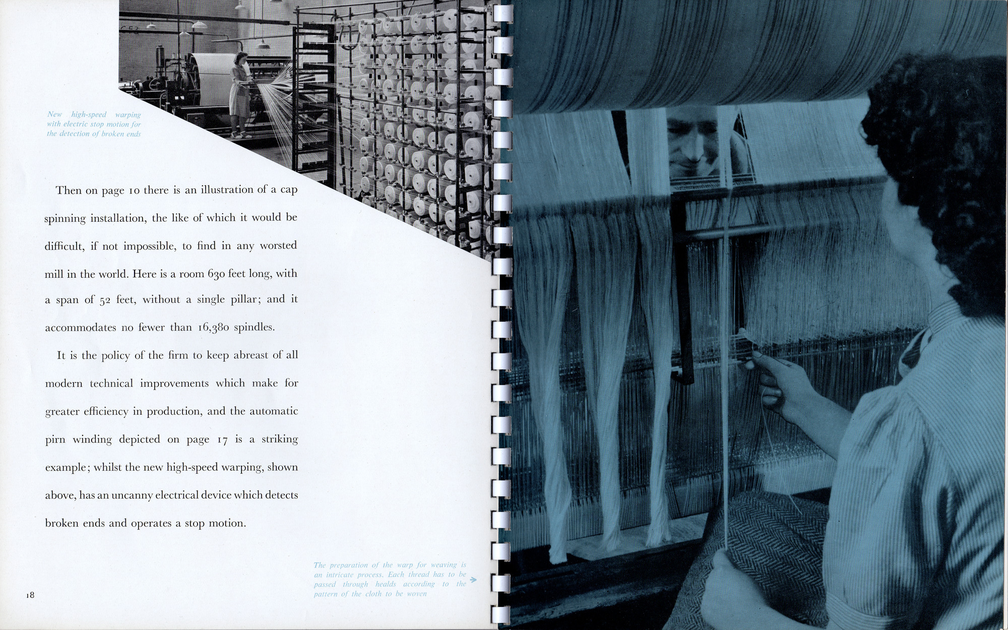 Salts (Saltaire) Ltd marketing booklet: Pages 18-19