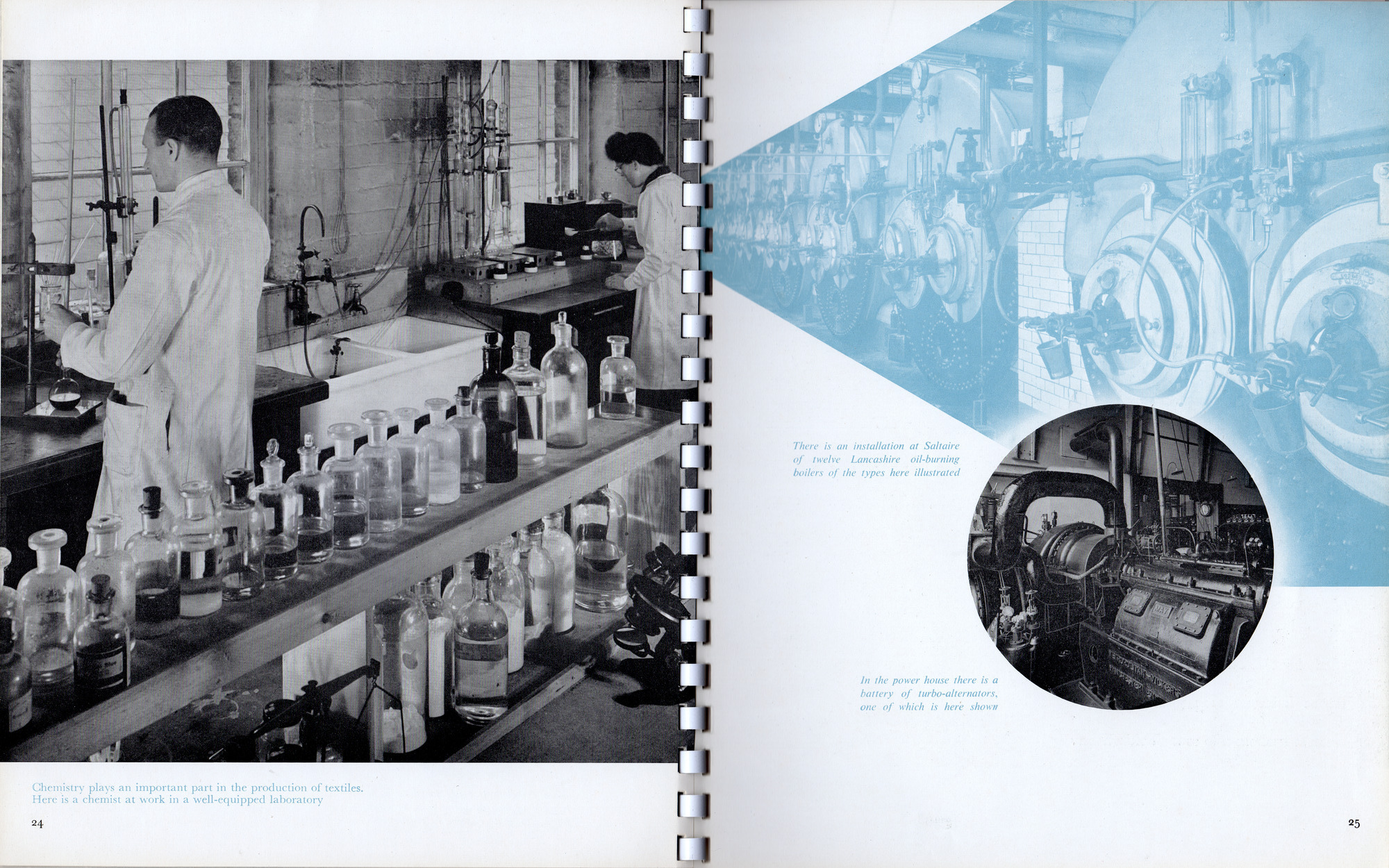 Salts (Saltaire) Ltd marketing booklet: Pages 24-25