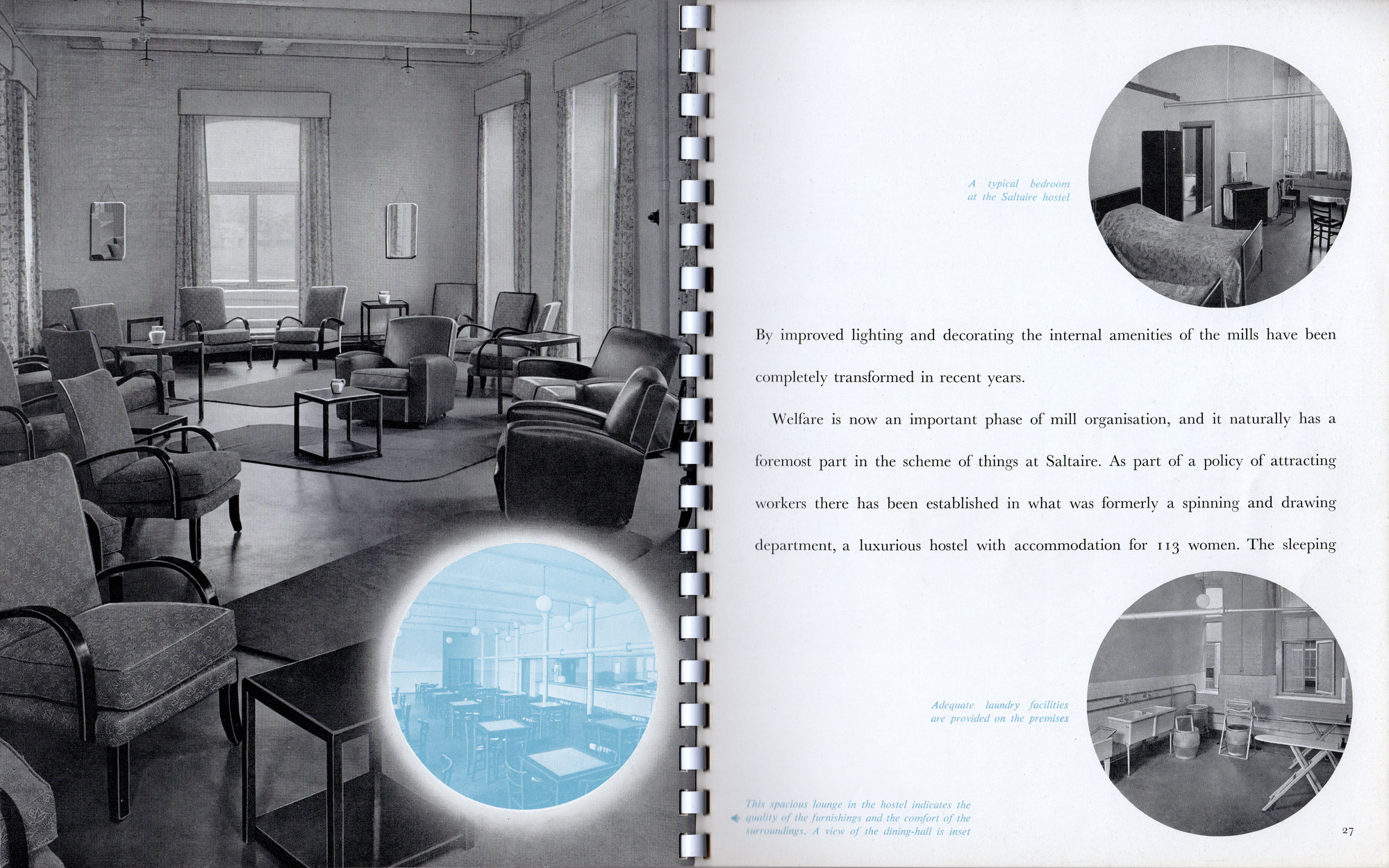 Salts (Saltaire) Ltd marketing booklet: Pages 26-27