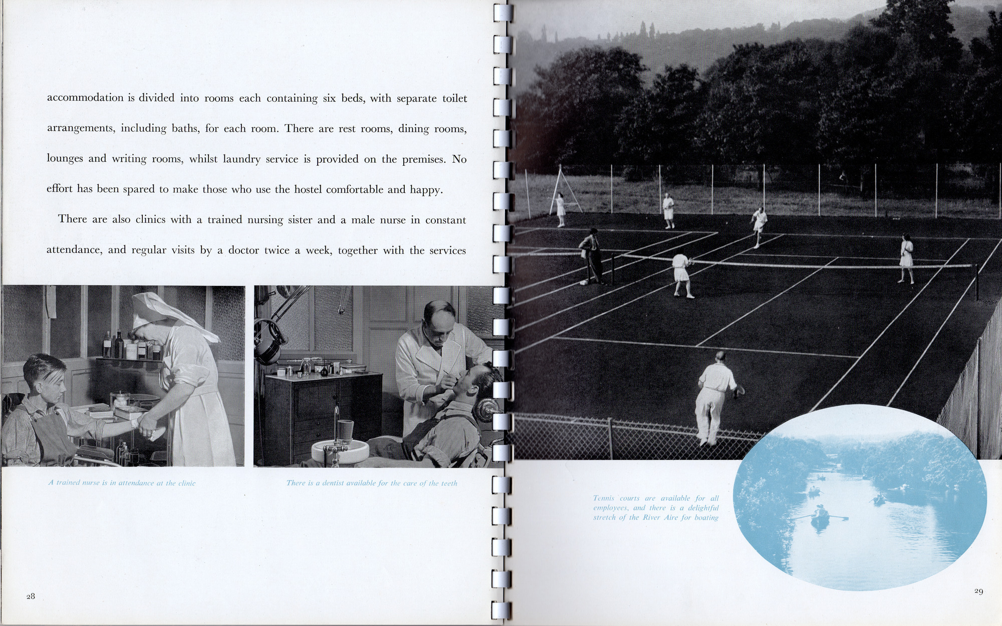 Salts (Saltaire) Ltd marketing booklet: Pages 28-29