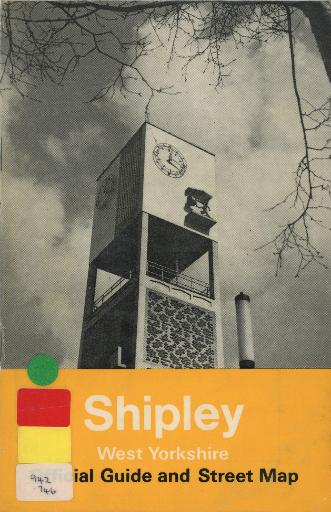 Shipley, West Yorkshire. Official guide and street map