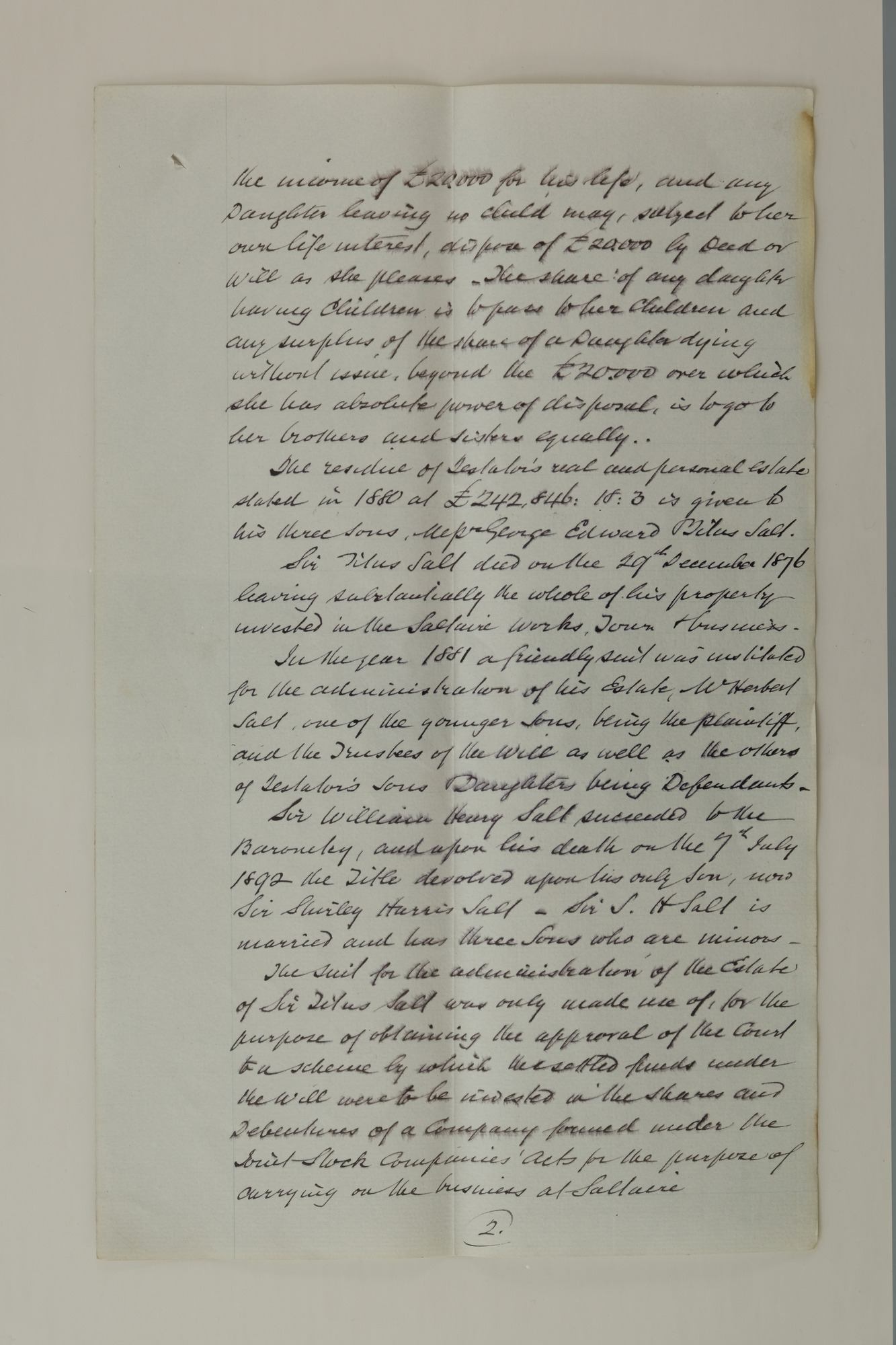 Statement and scheme for reconstruction: Page 2