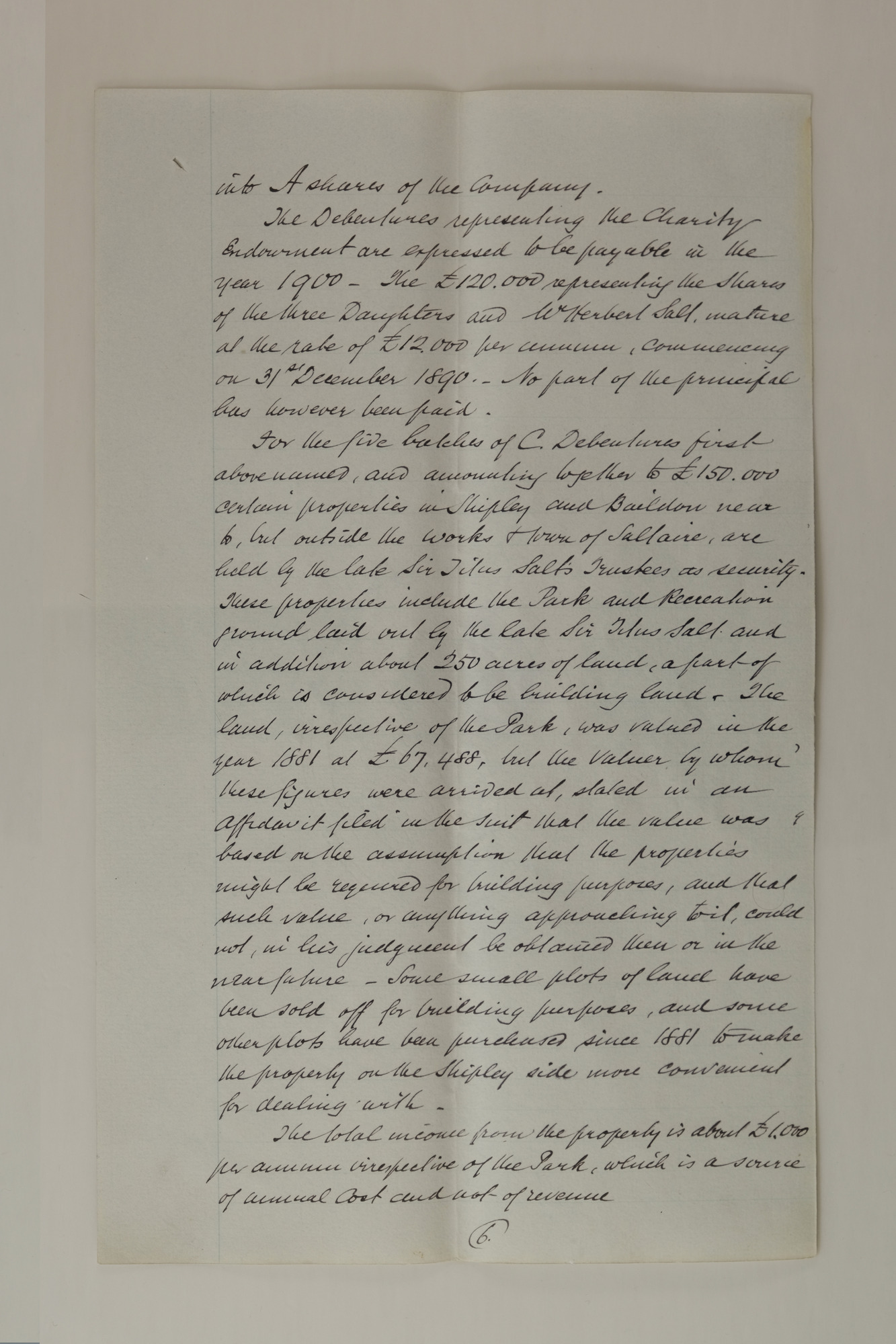 Statement and scheme for reconstruction: Page 6