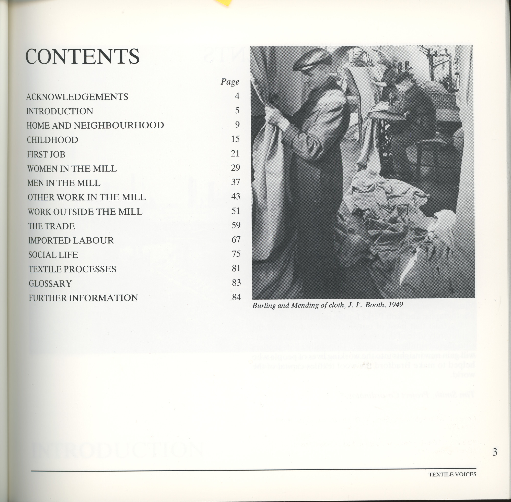 Textile Voices - Mill Life This Century