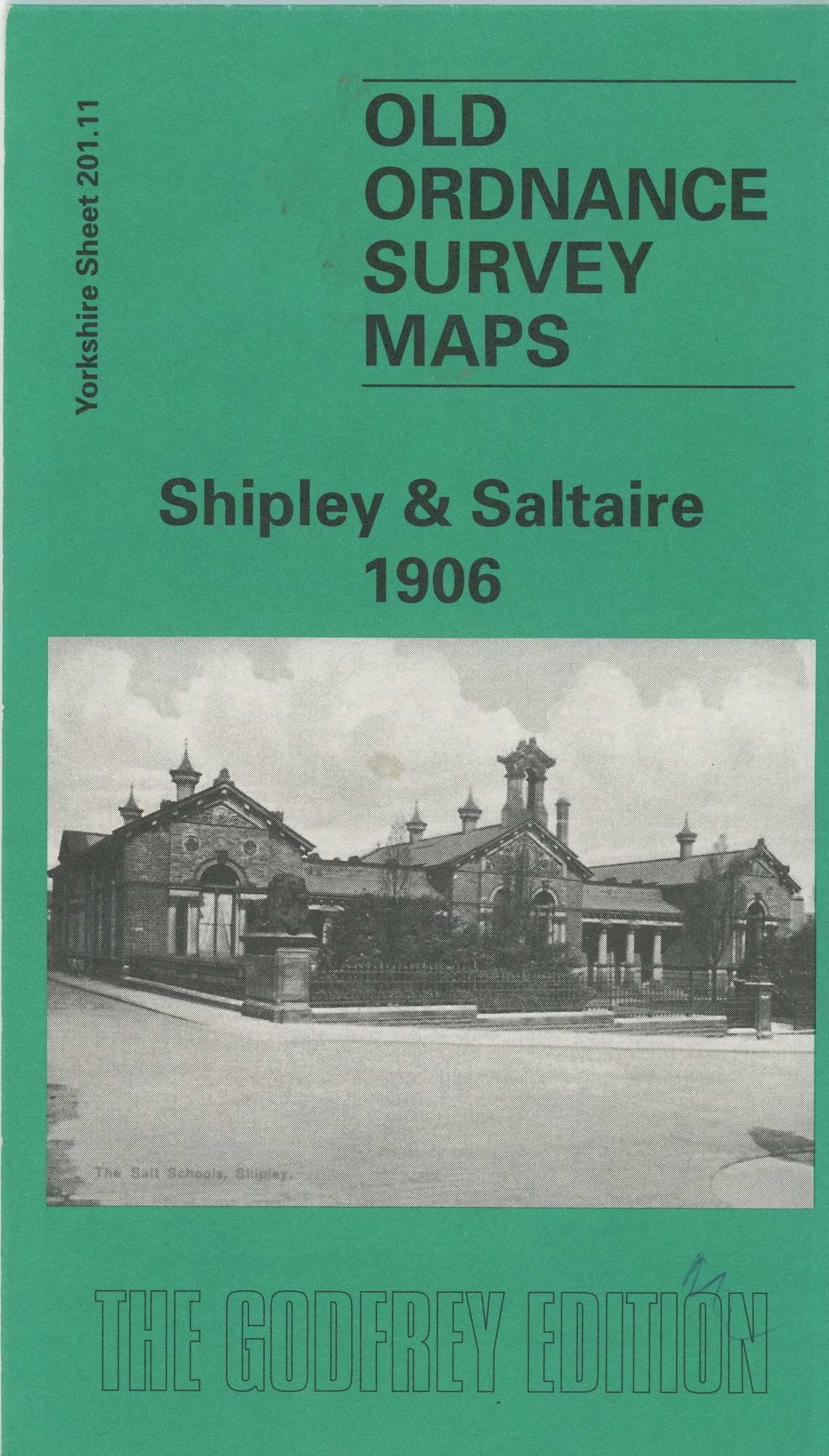 Old Ordnance Survey Map Shipley & Saltaire 1906