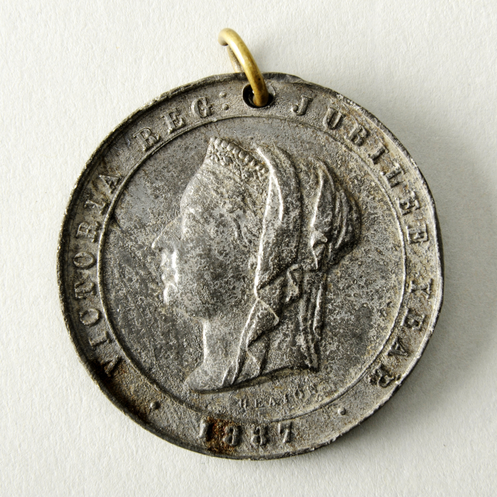 1887 Jubilee Exhibition medallion