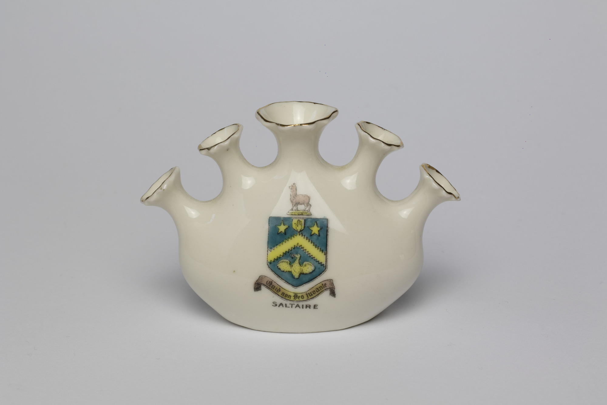 China flower vase ornament