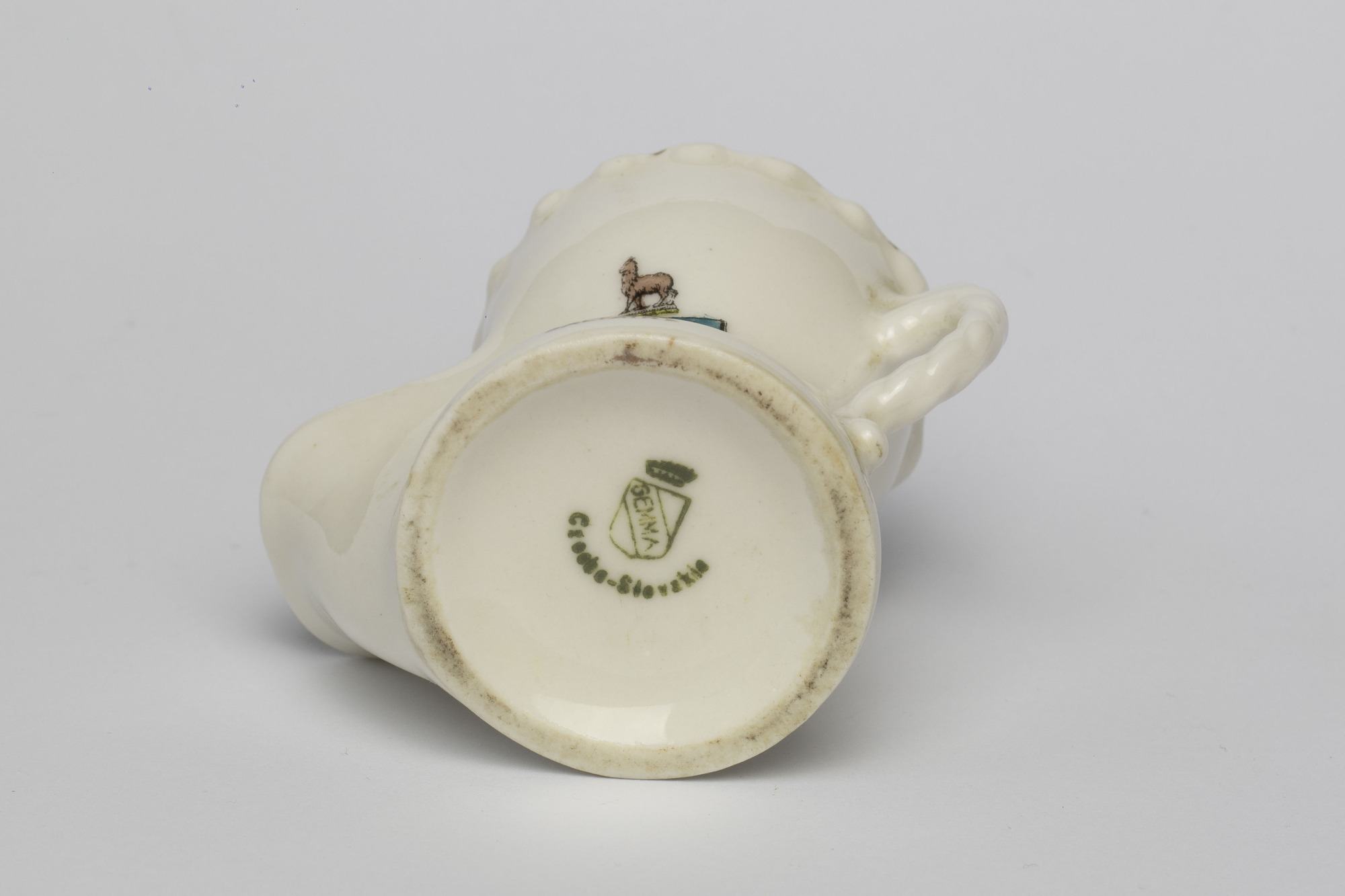 China ornament: base view