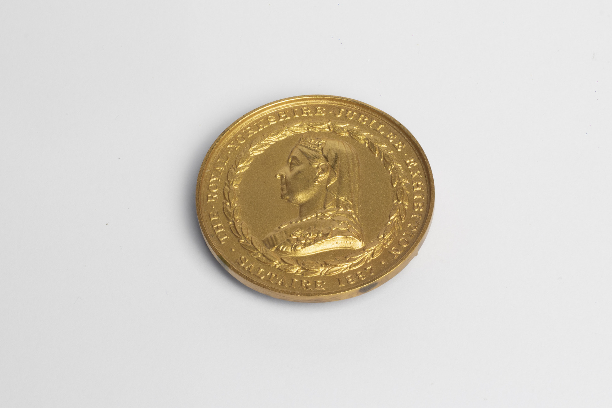 Exhibition medals: front view of medal 1