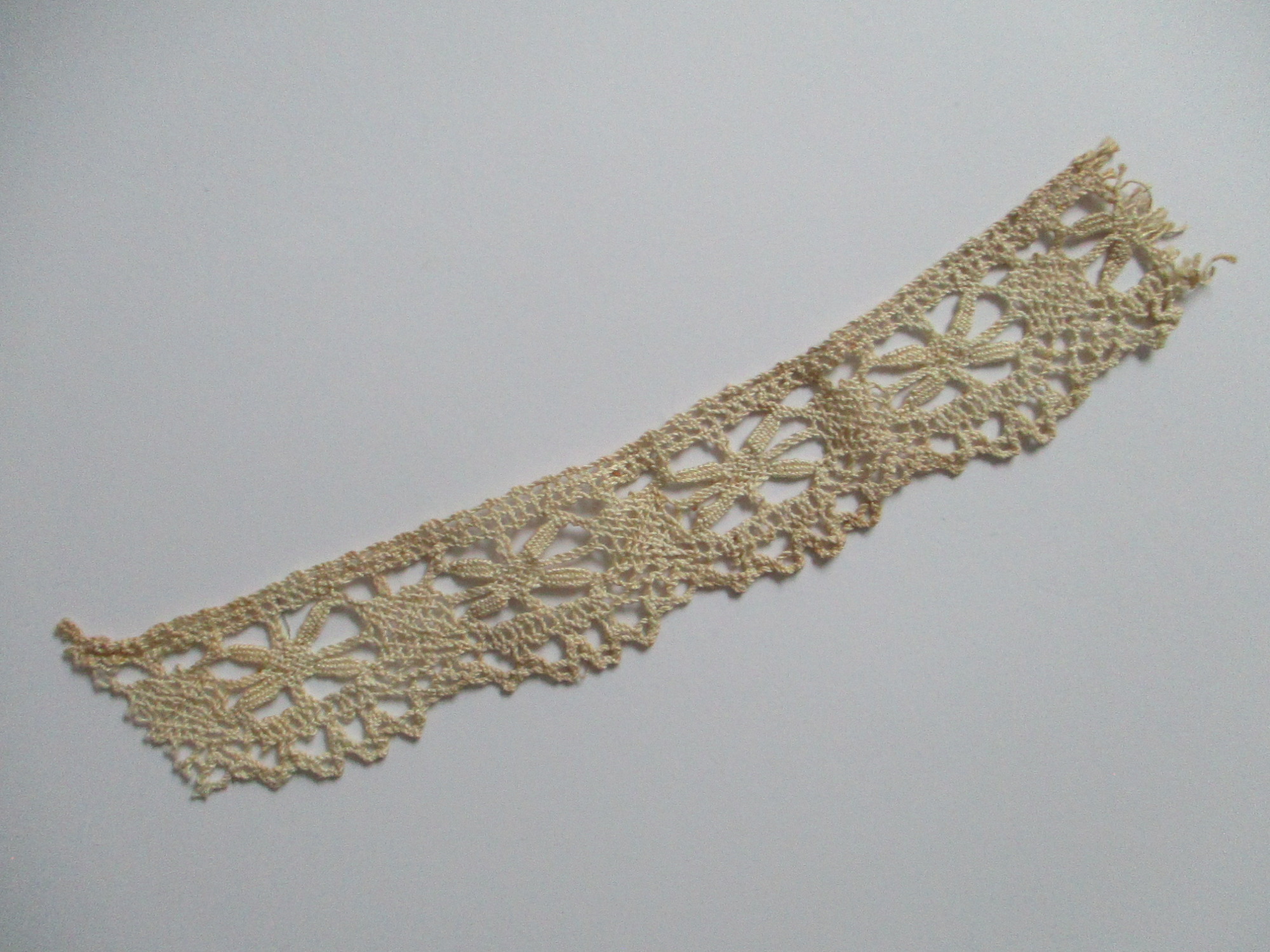 Piece of cotton lace.