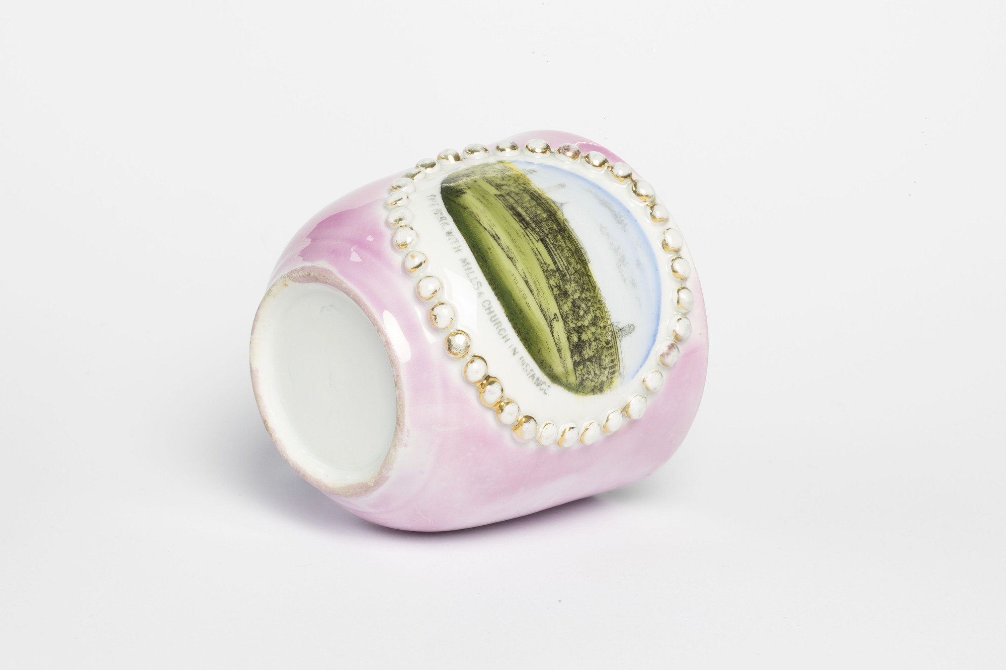 Souvenir Cup: bottom and side view