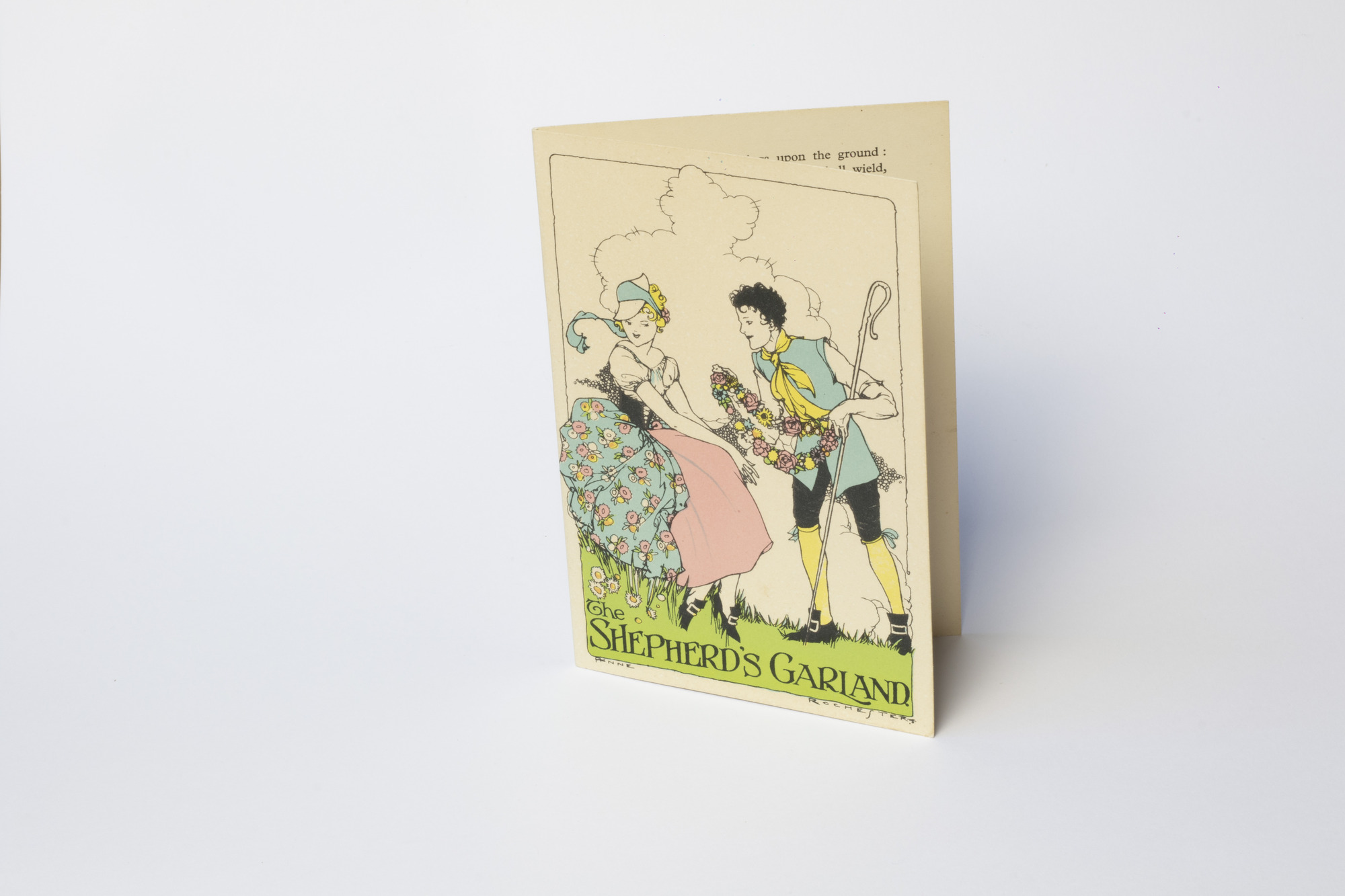 Valentine's Party Games: front view of card