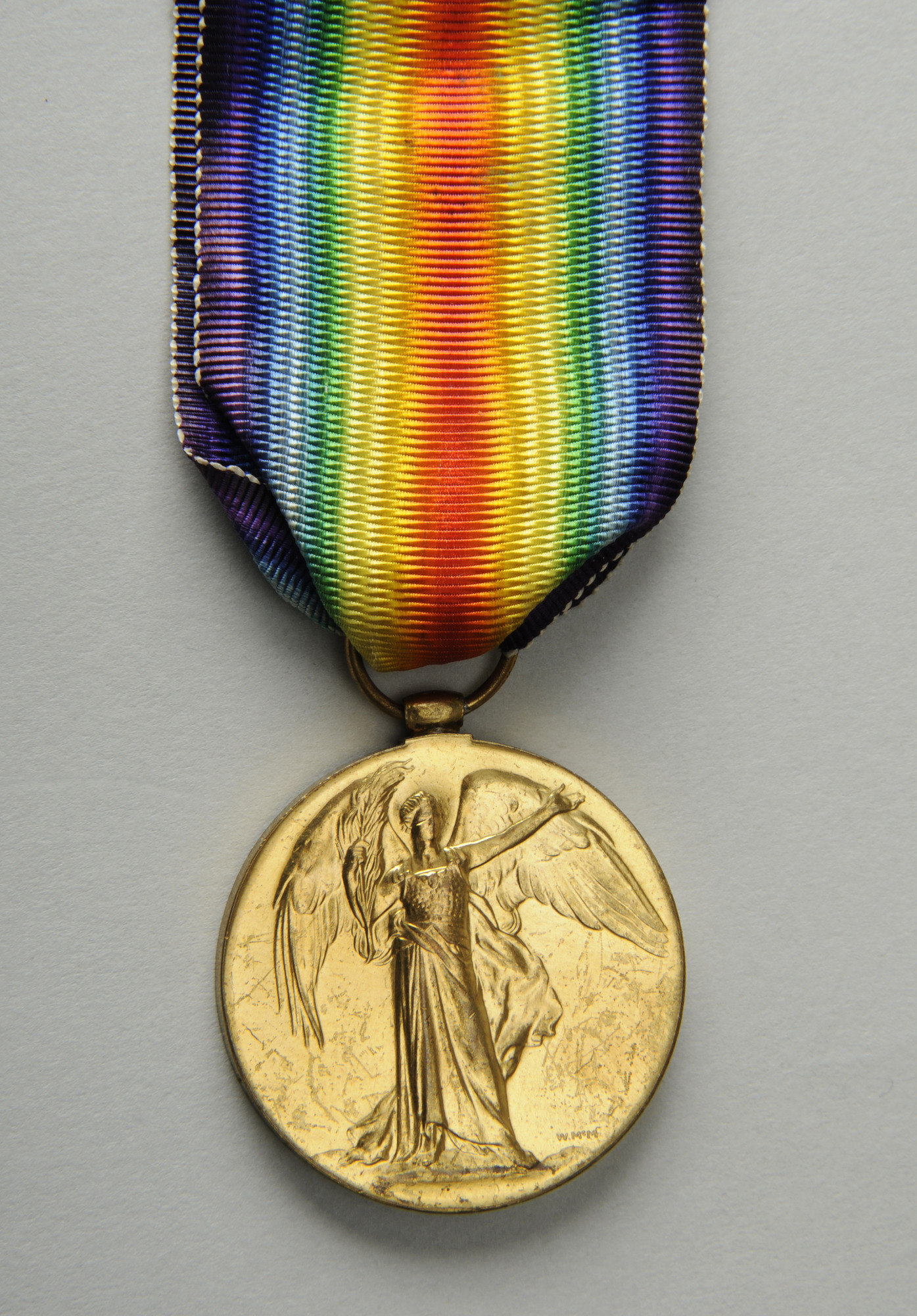 Victory Medal awarded to Thomas Hodson