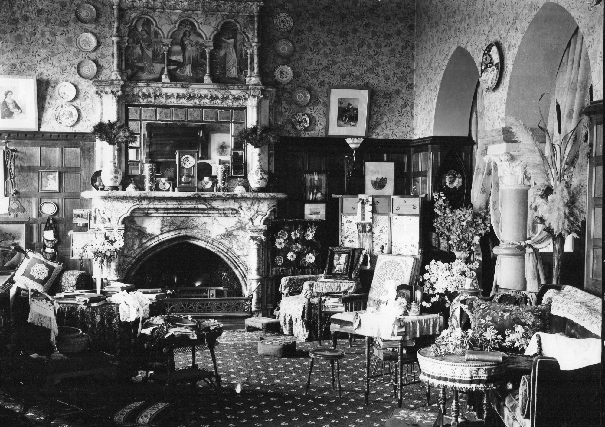Drawing room at Milner Field