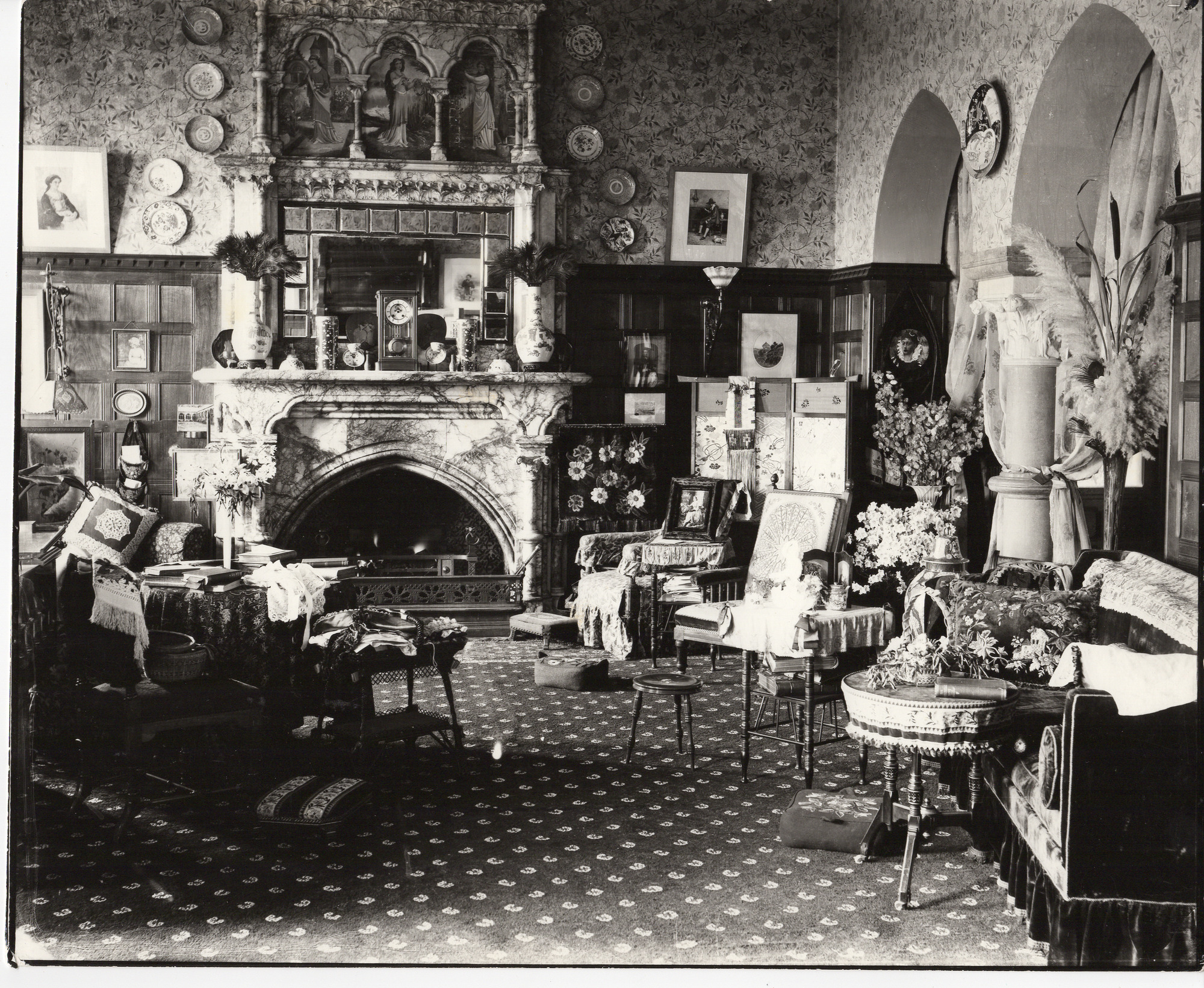 Drawing room at Milner Field