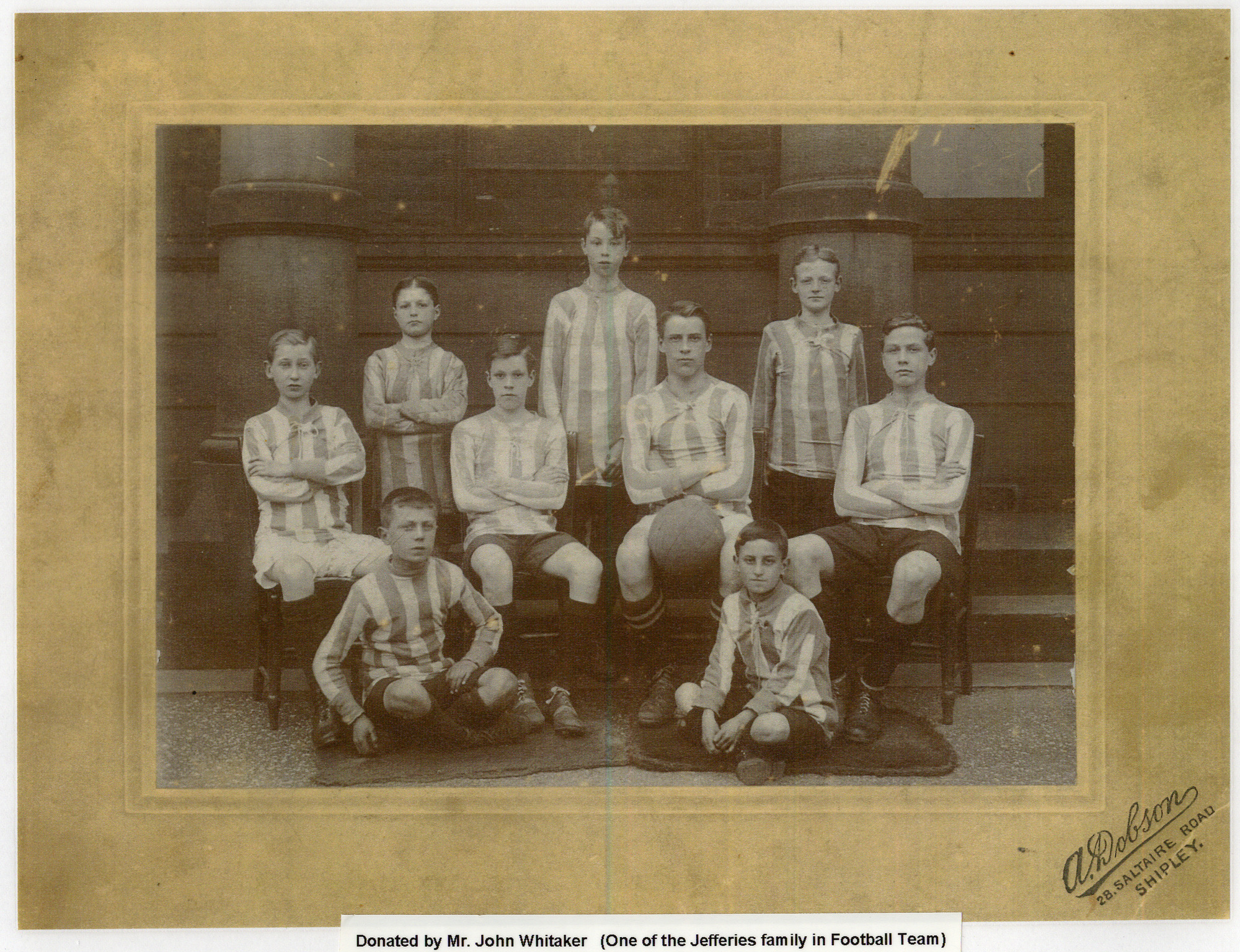 Footbal team of Salts HIgh School