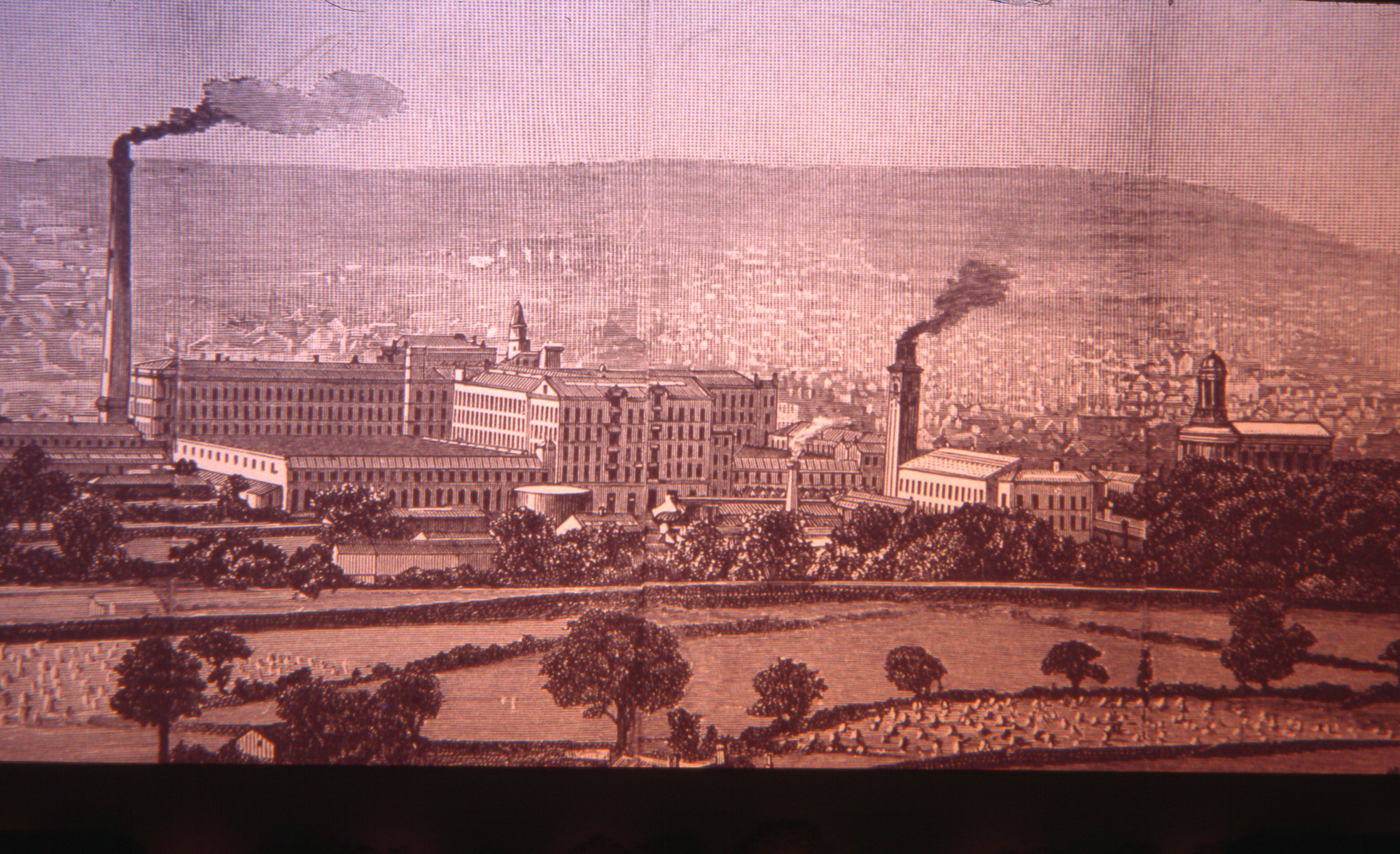 Mill etching