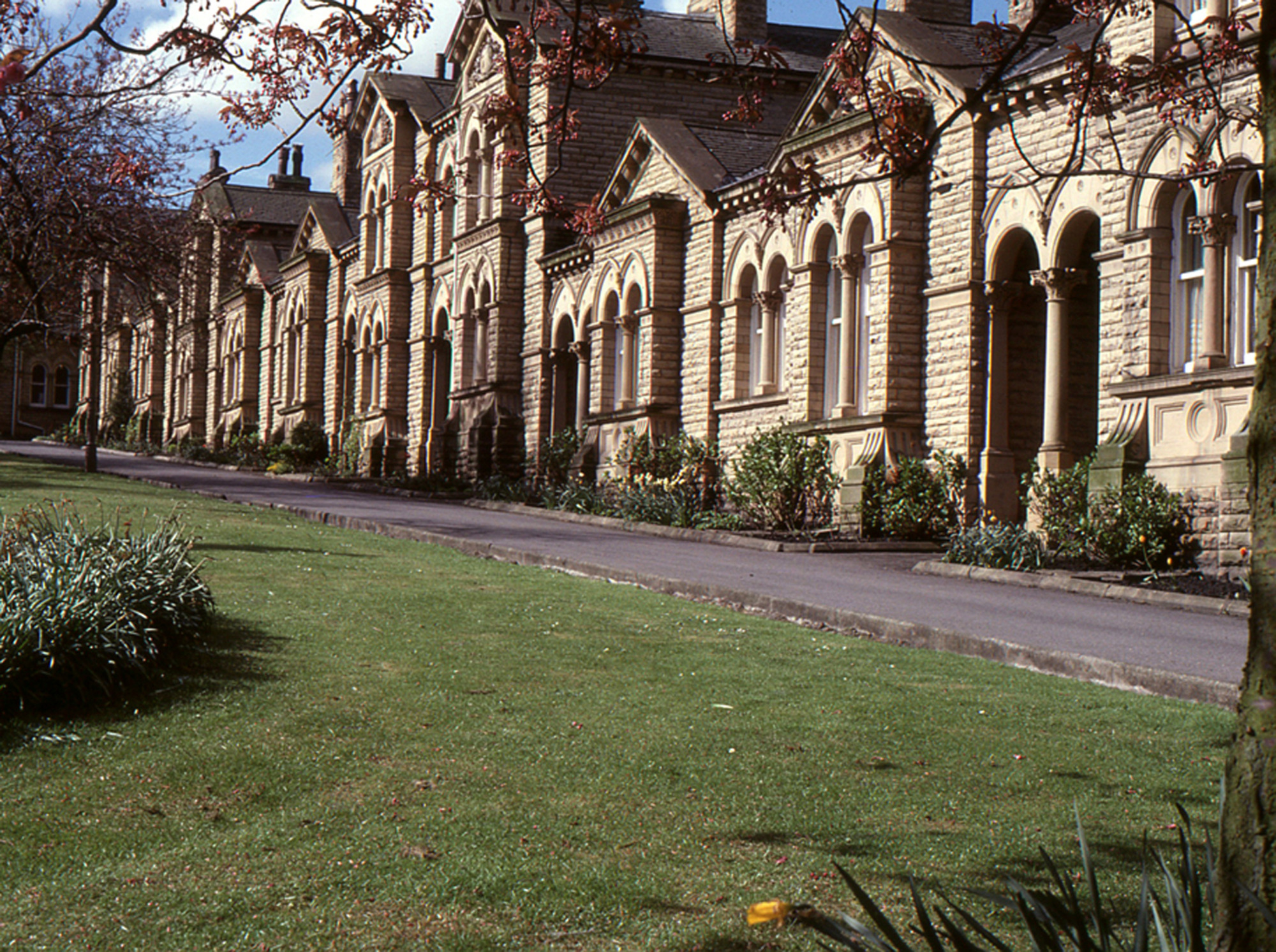 Saltaire Almshouses on Victoria Road