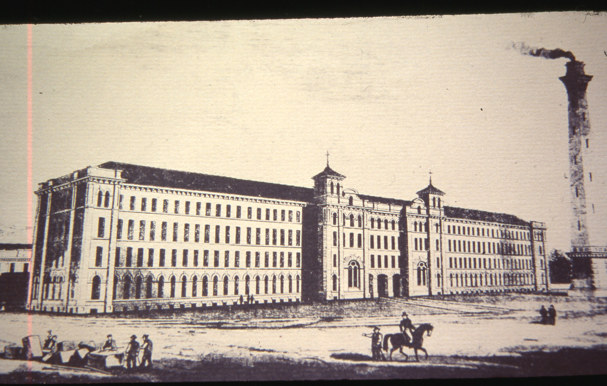South front etching