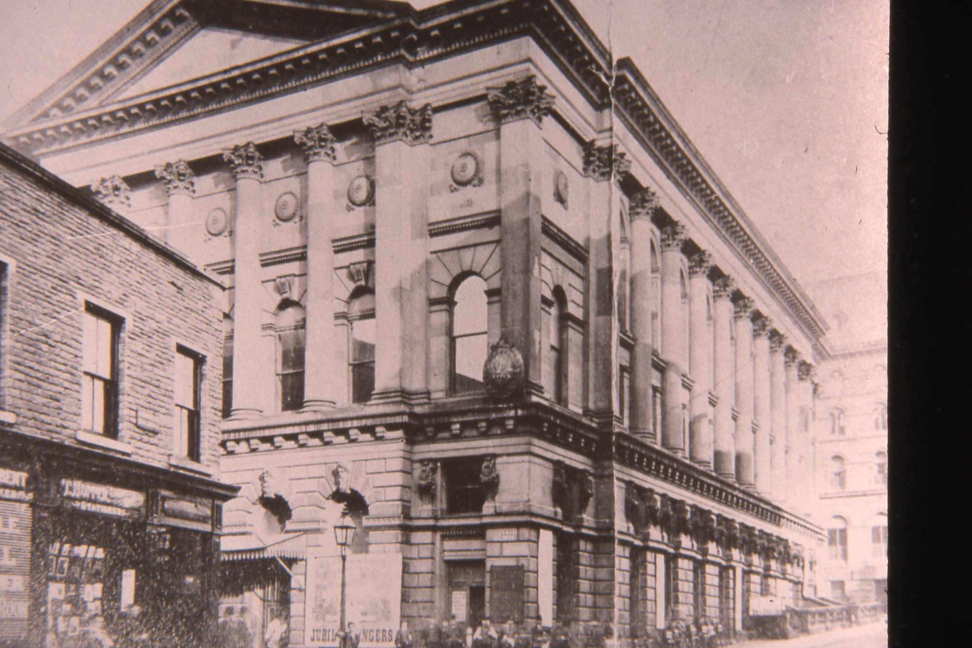 St Georges Hall ( old print)