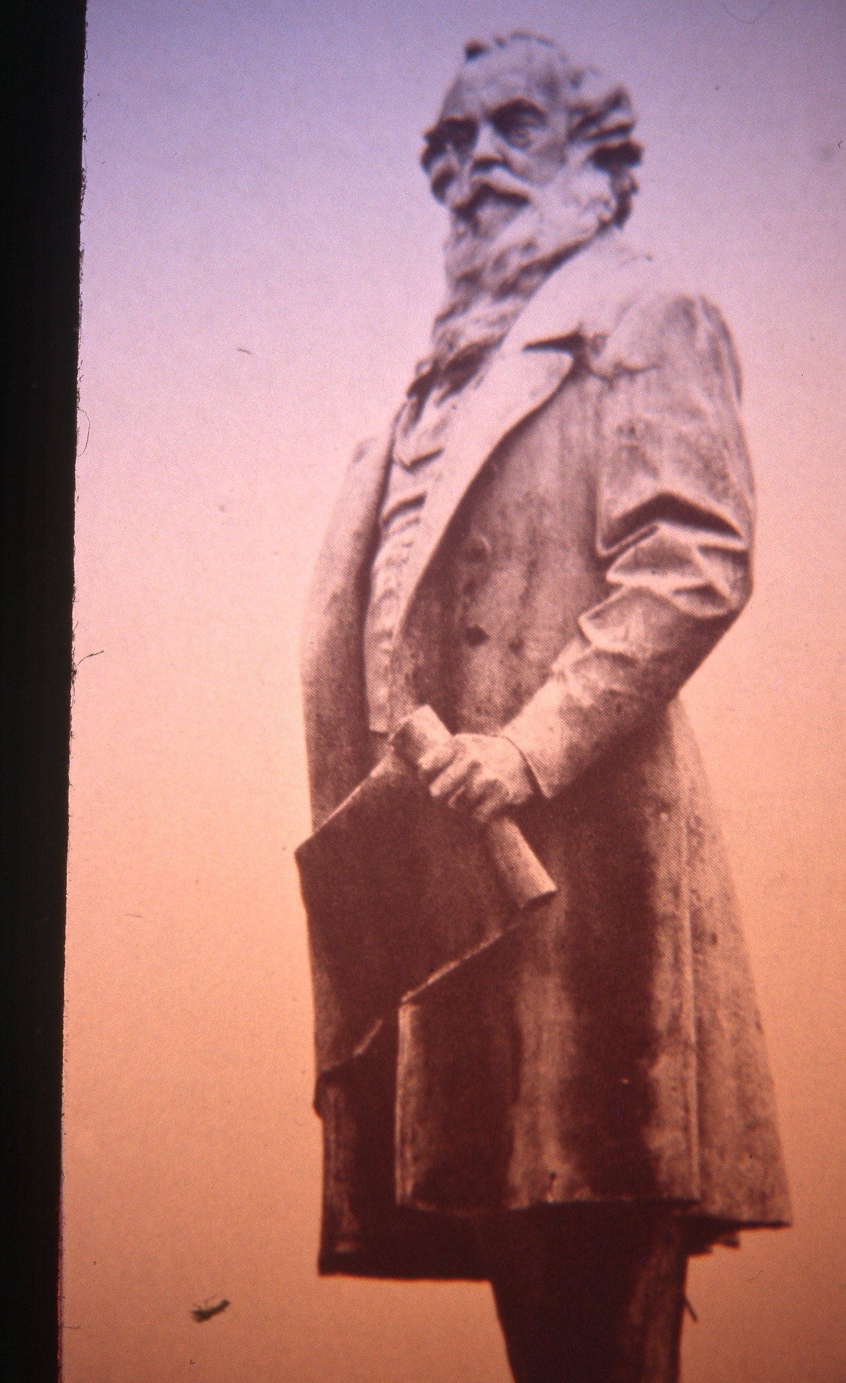 Titus Salt's statue in Saltaire Park