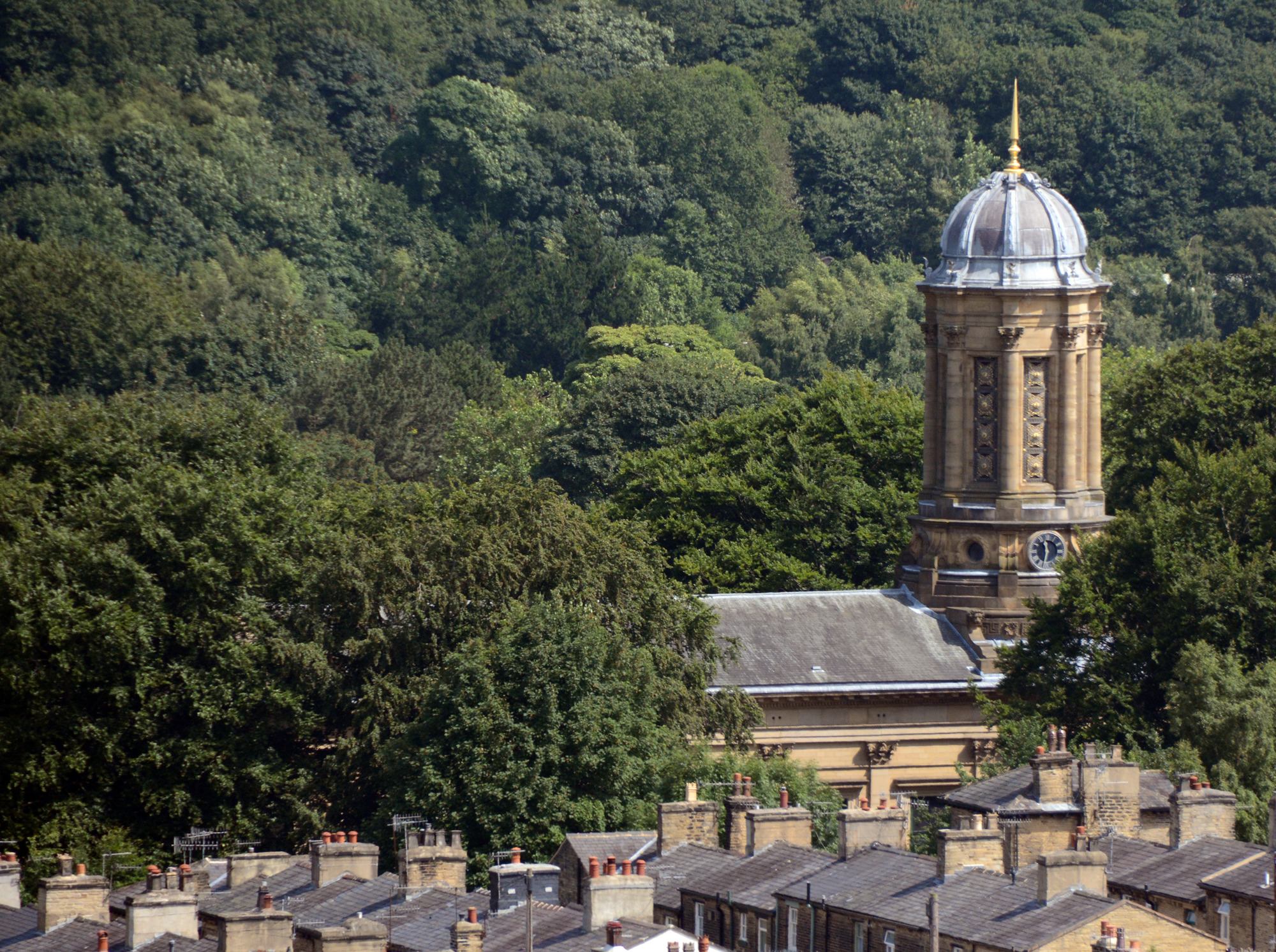 United Reformed Church from St Peter's Tower Top