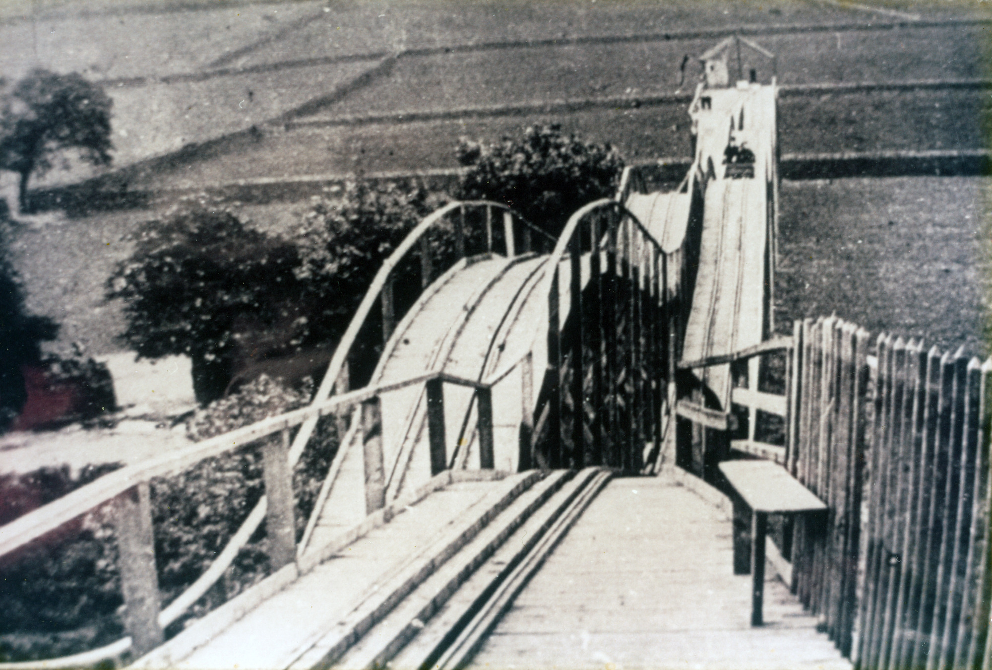 Switchback on Shipley Glen