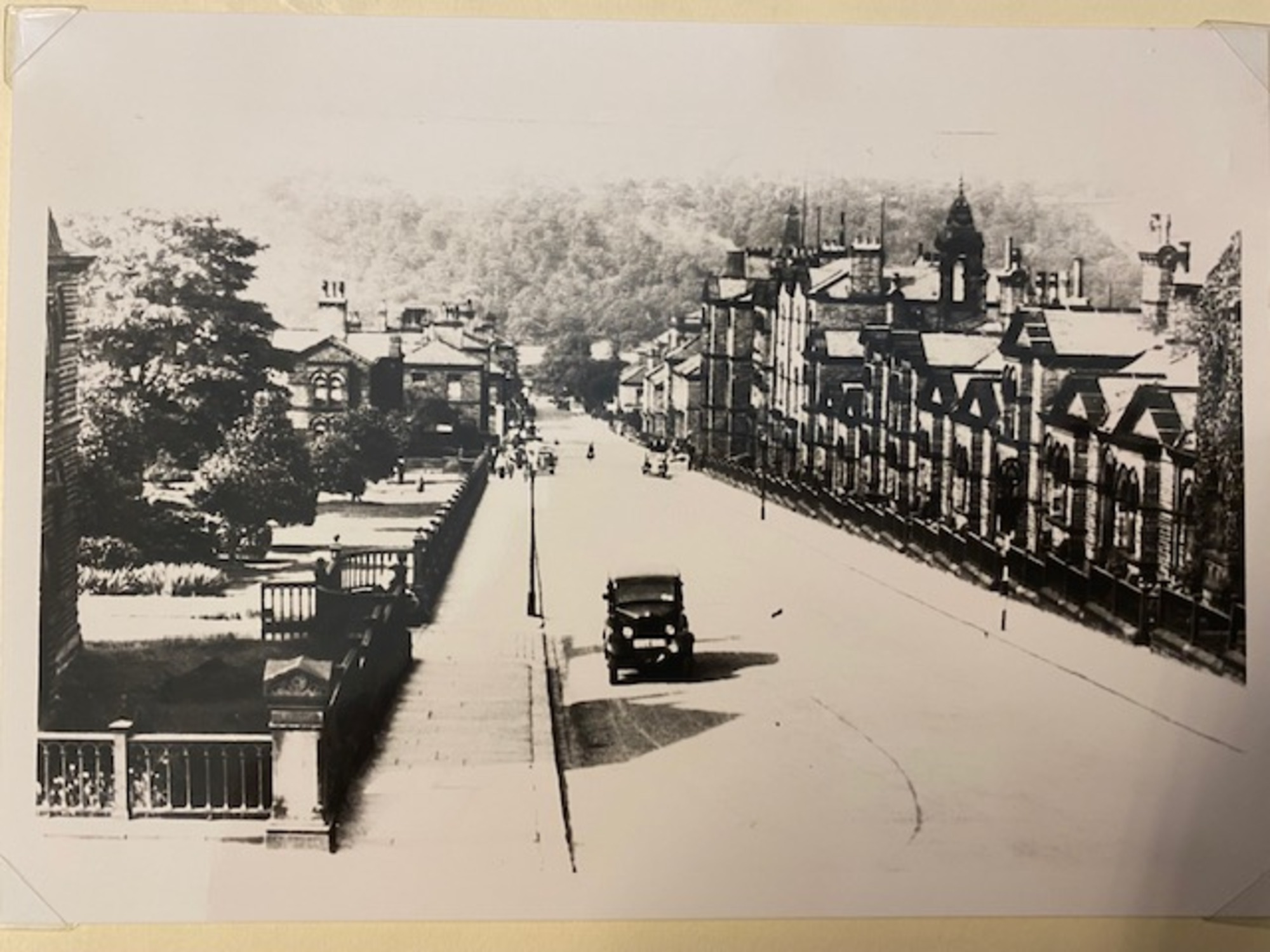 Victoria Road, Saltaire in the 1920s